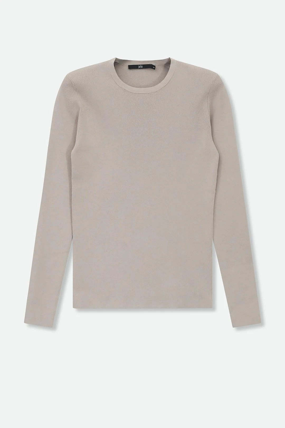 LONG SLEEVE CREW IN ITALIAN COTTON KNIT - Image 5