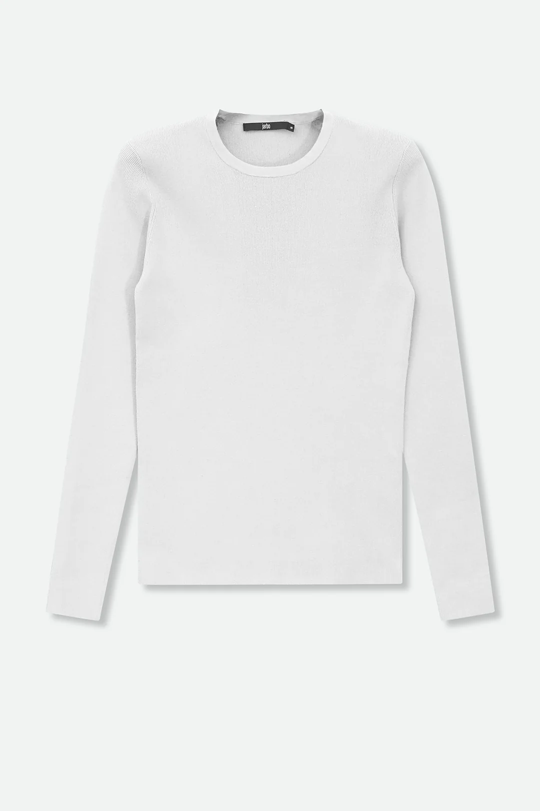 LONG SLEEVE CREW IN ITALIAN COTTON KNIT - Image 6