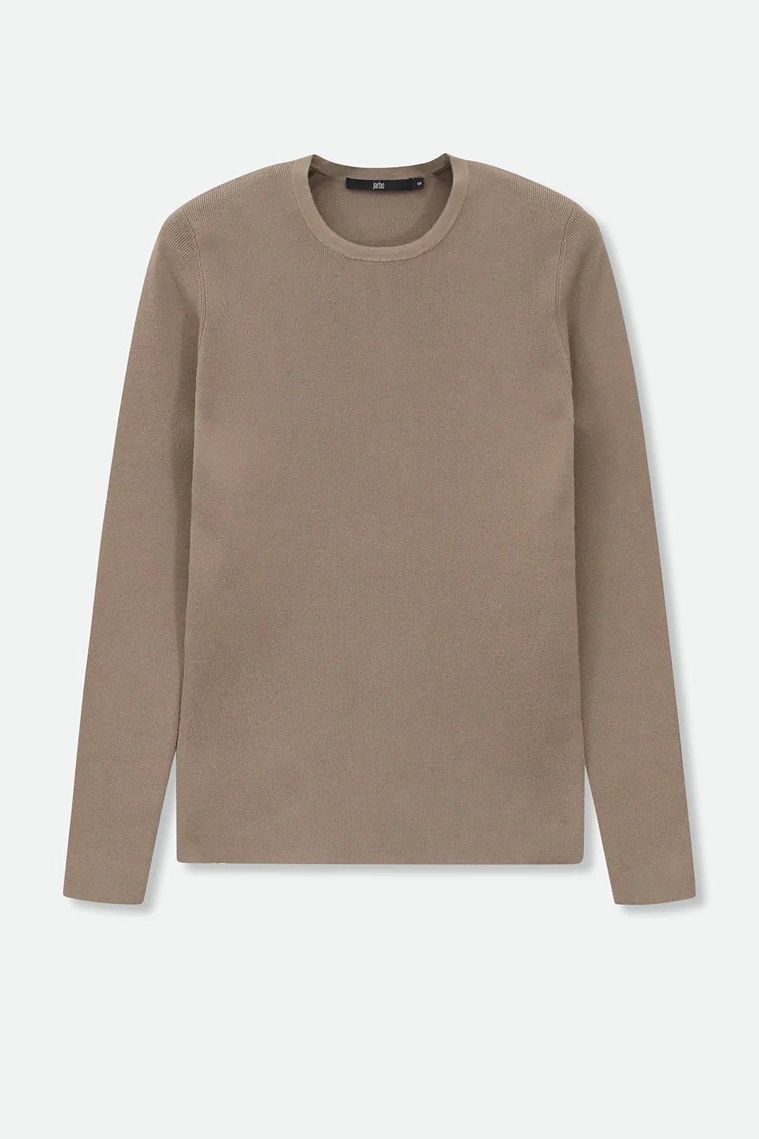LONG SLEEVE CREW IN ITALIAN COTTON KNIT - Image 8
