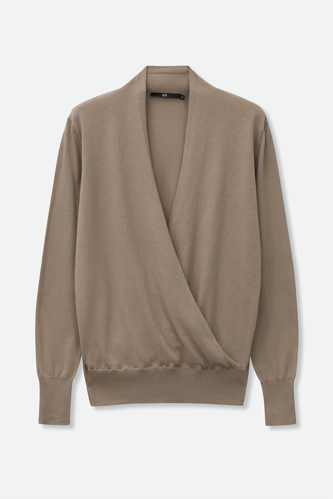 TORY ITALIAN COTTON SURPLICE WRAP TOP - Image 12