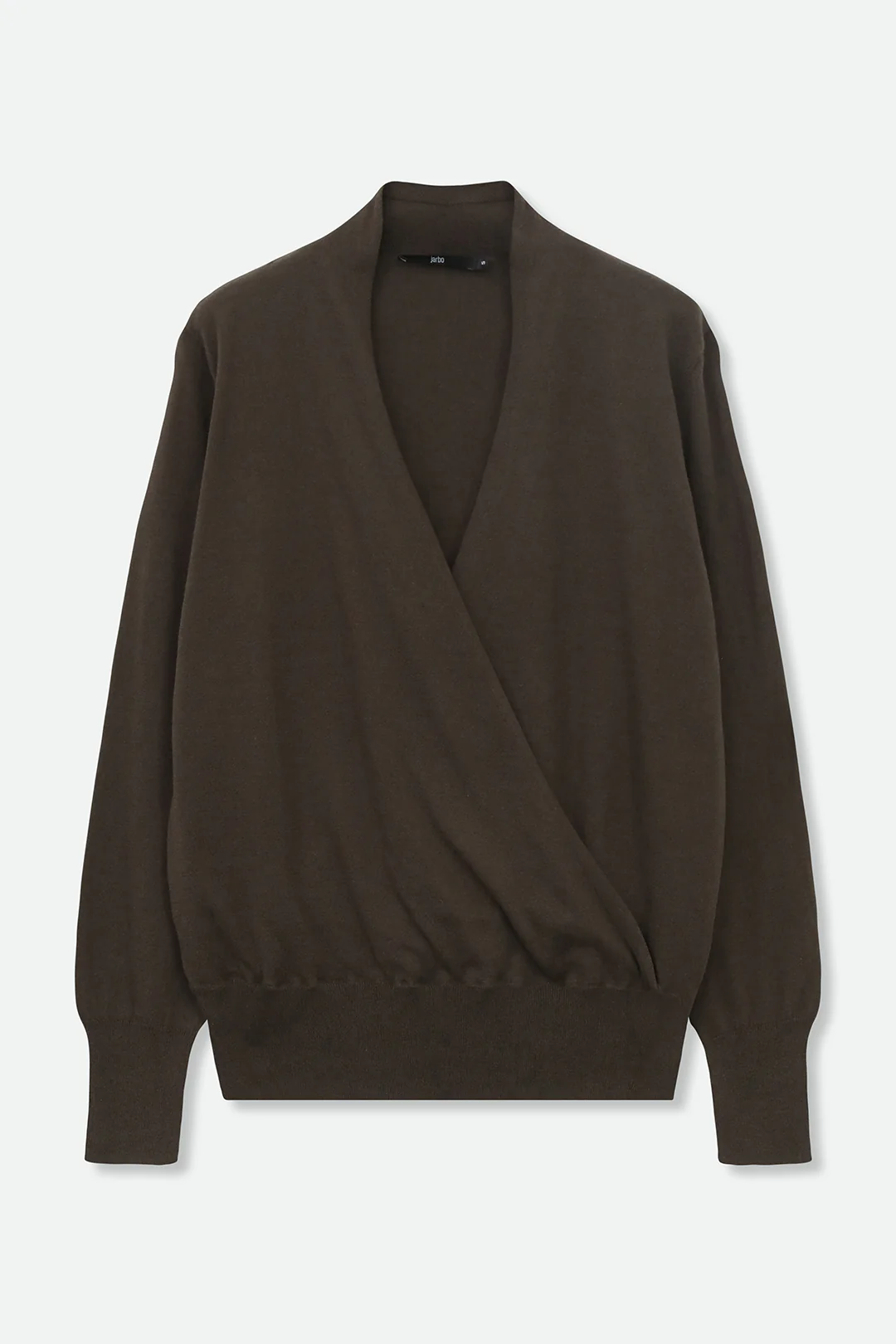 TORY ITALIAN COTTON SURPLICE WRAP TOP - Image 17