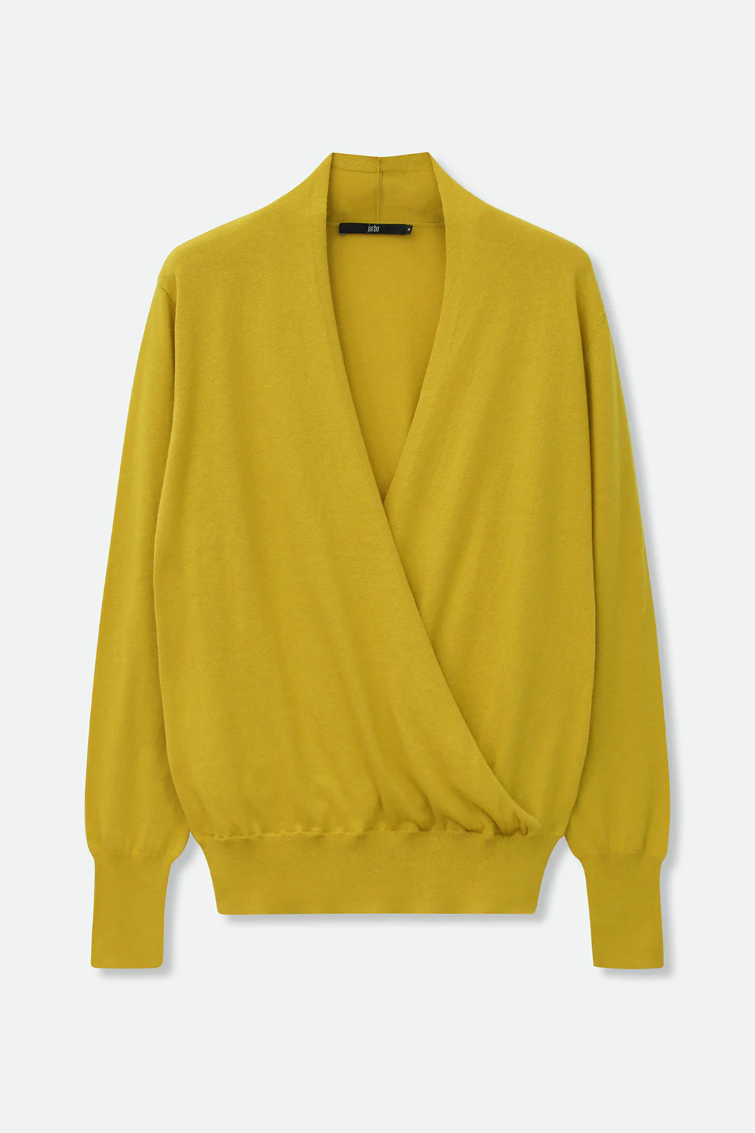 TORY ITALIAN COTTON SURPLICE WRAP TOP - Image 7