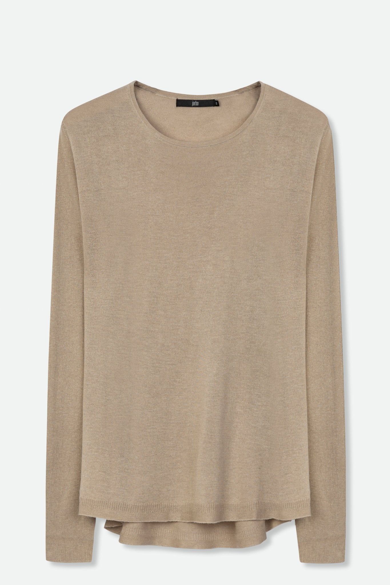 CRISTIANA CREW IN FINE SILK CASHMERE BLEND - Image 2