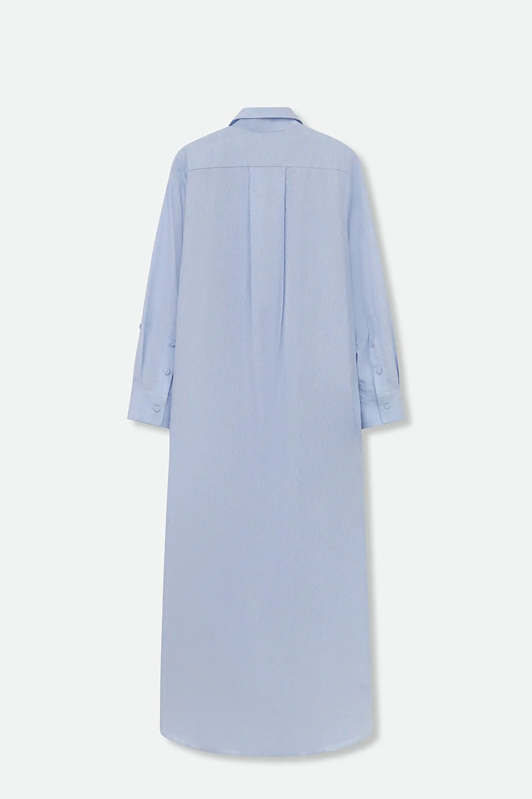 DELPHINE DRESS IN ITALIAN COTTON JACQUARD - Image 3