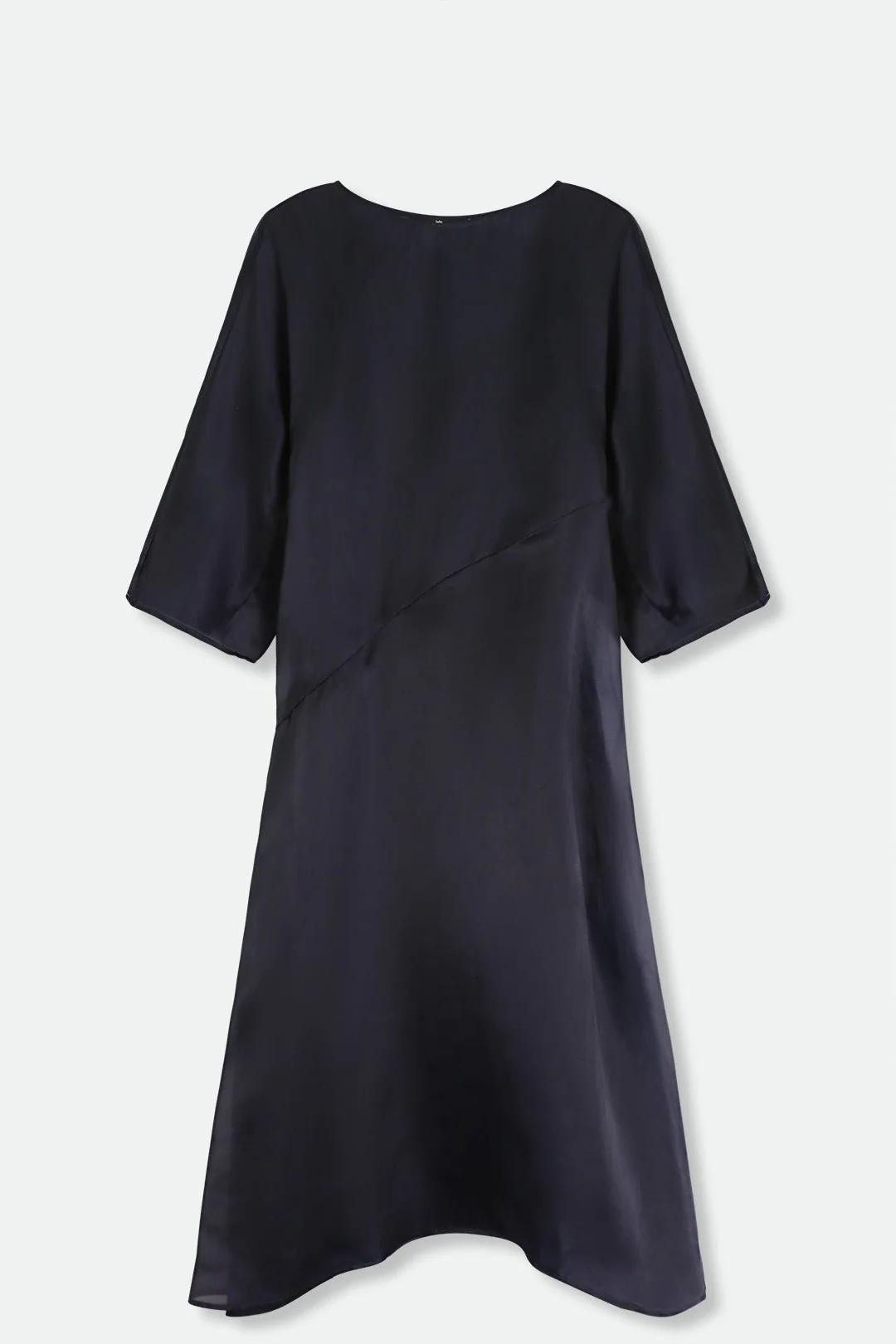 DAVA DIAGONAL SEAM DRESS IN SILK ORGANZA - Image 3