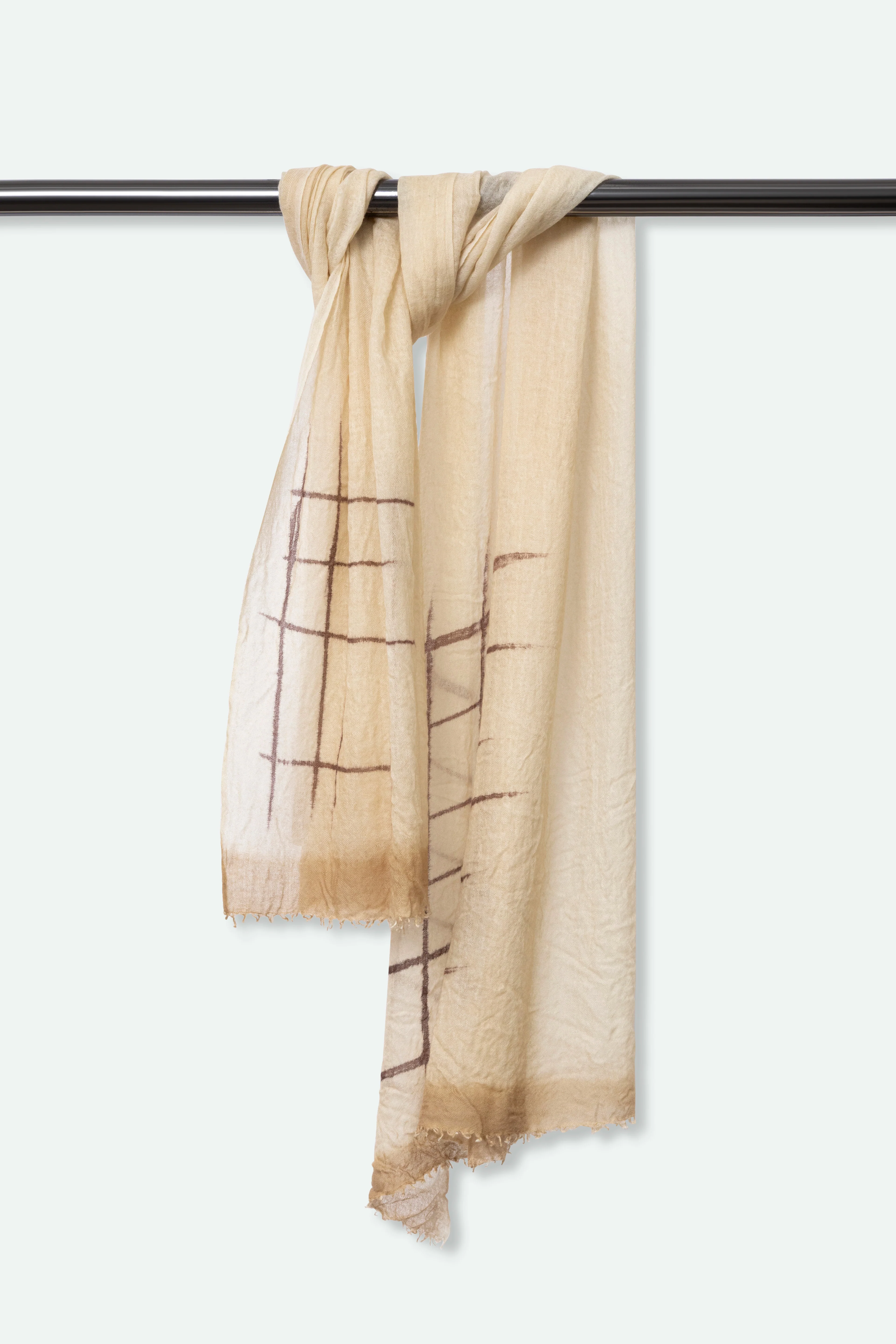 DISEGNO SCARF IN HAND DYED CASHMERE - Image 2