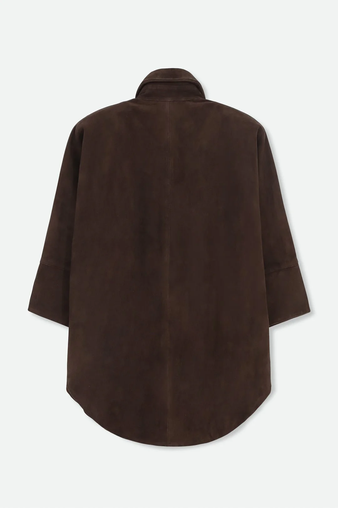 SAHANA DOLMAN SUEDE IN DARK CHOCOLATE SUEDE - Image 4