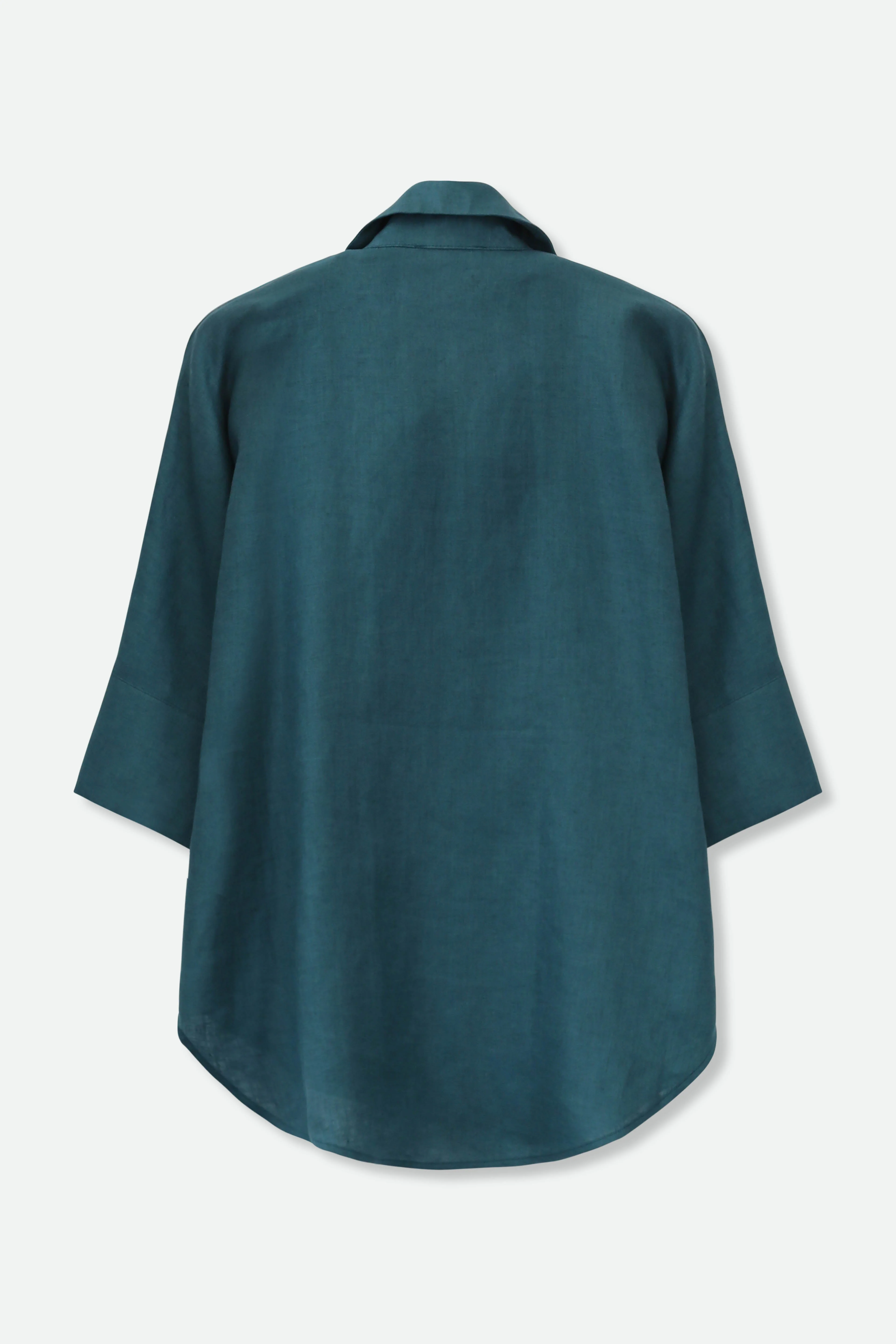 SAHANA DOLMAN SHIRT IN LINEN - Image 17