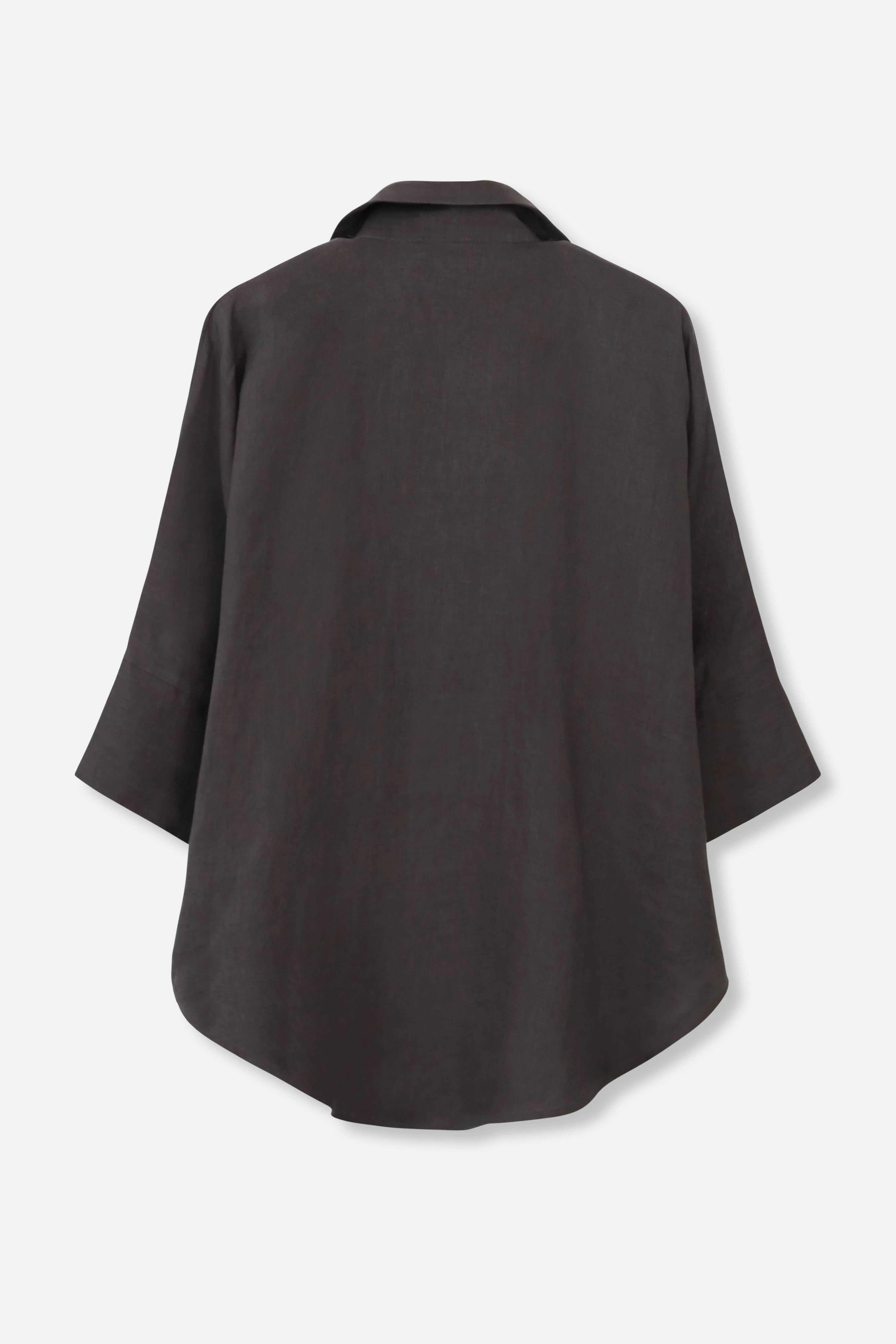 SAHANA DOLMAN SHIRT IN LINEN - Image 3