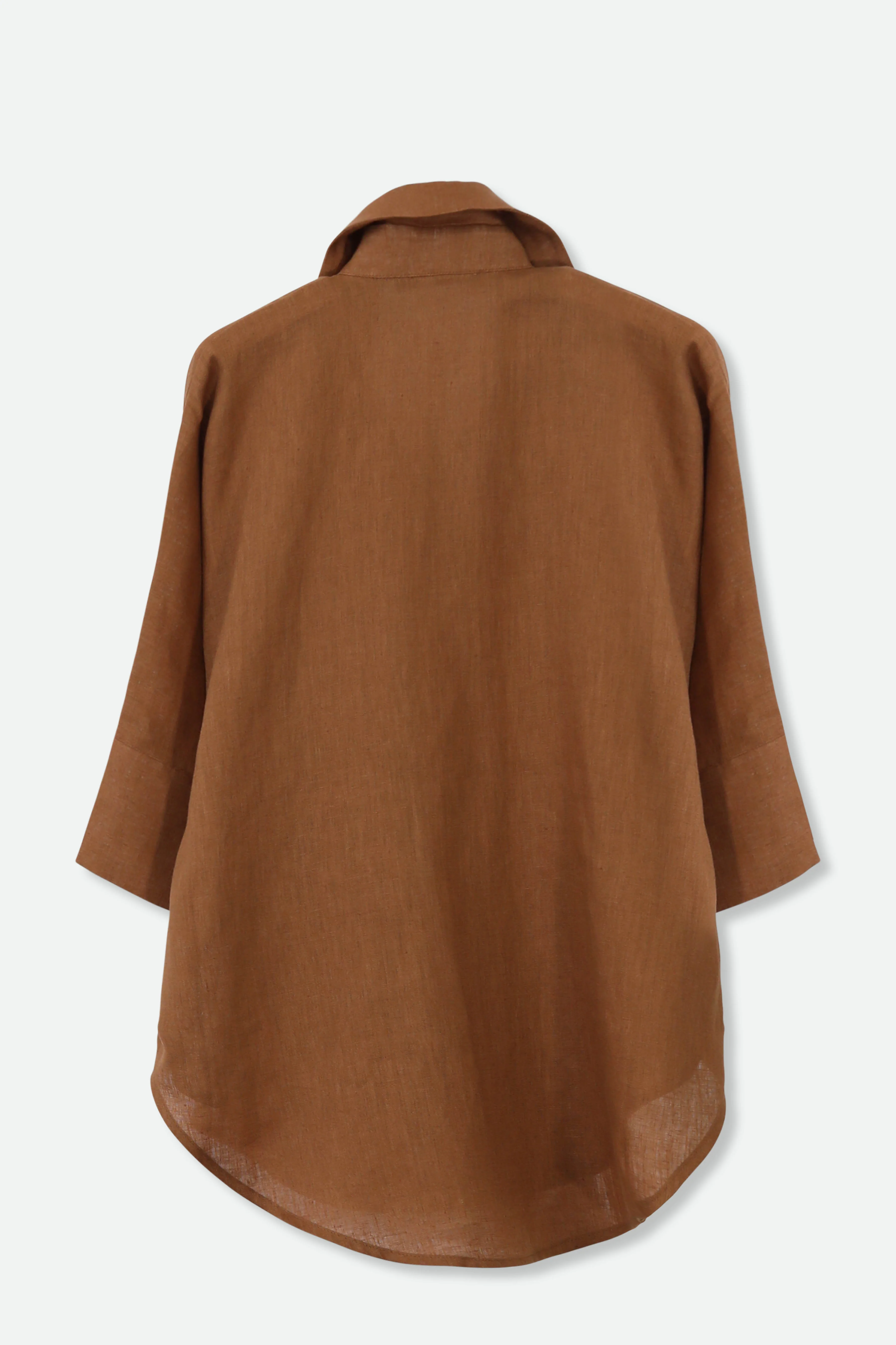 SAHANA DOLMAN SHIRT IN LINEN - Image 6