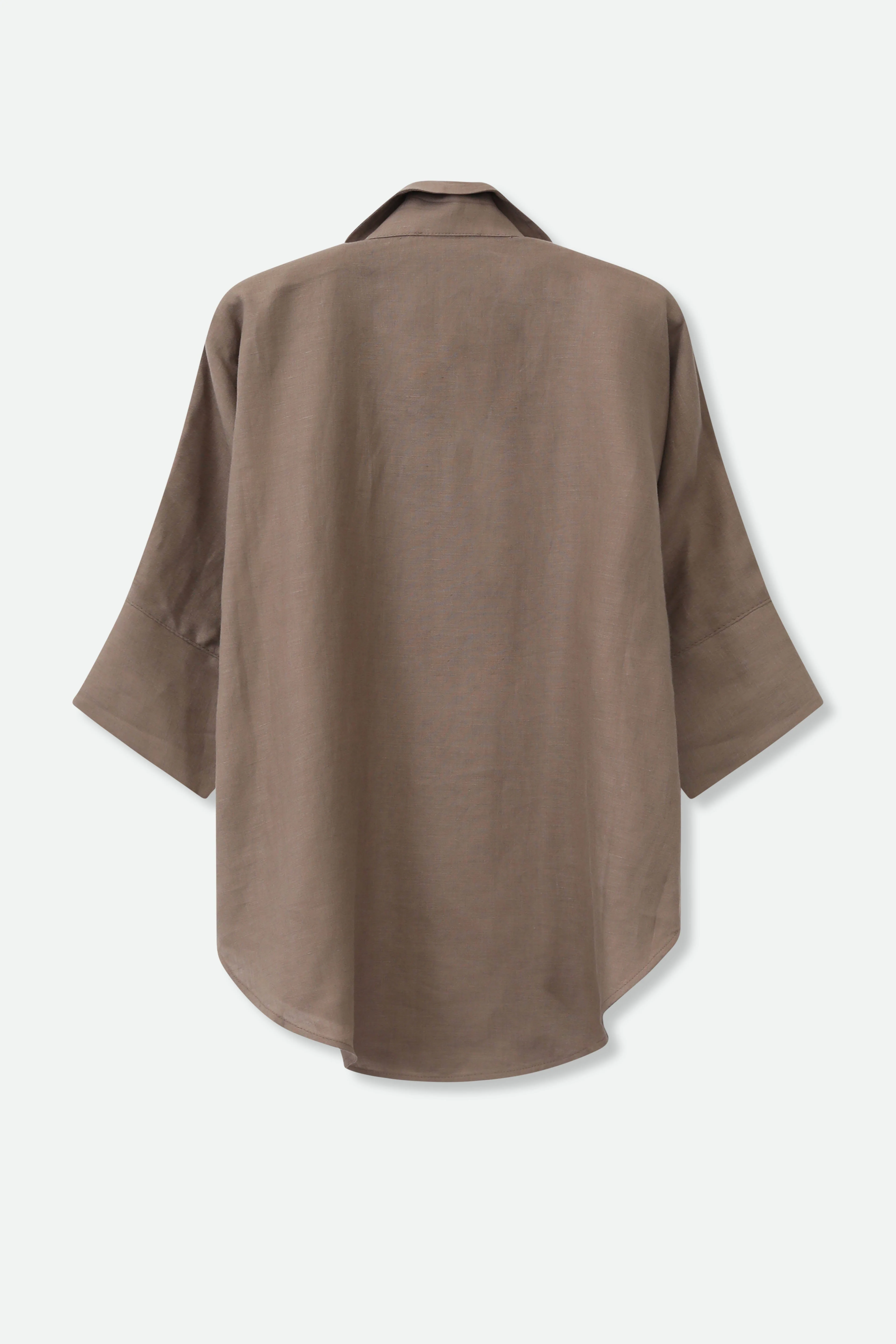 SAHANA DOLMAN SHIRT IN LINEN - Image 9