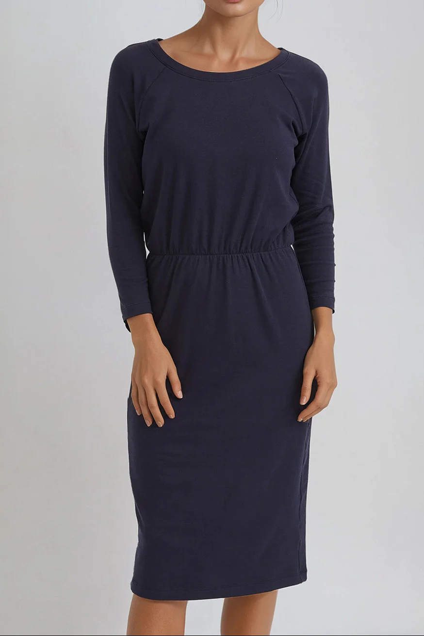 DAKOTA DRESS IN PIMA COTTON STRETCH - Image 8