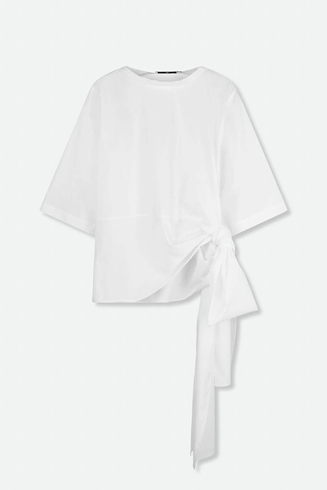 ELNORA TOP IN ITALIAN STRETCH COTTON - Image 4