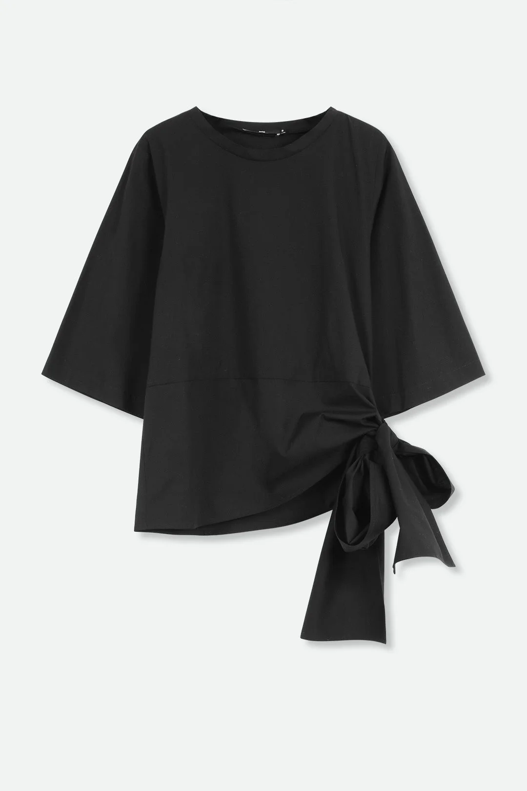 ELNORA TOP IN ITALIAN STRETCH COTTON - Image 7