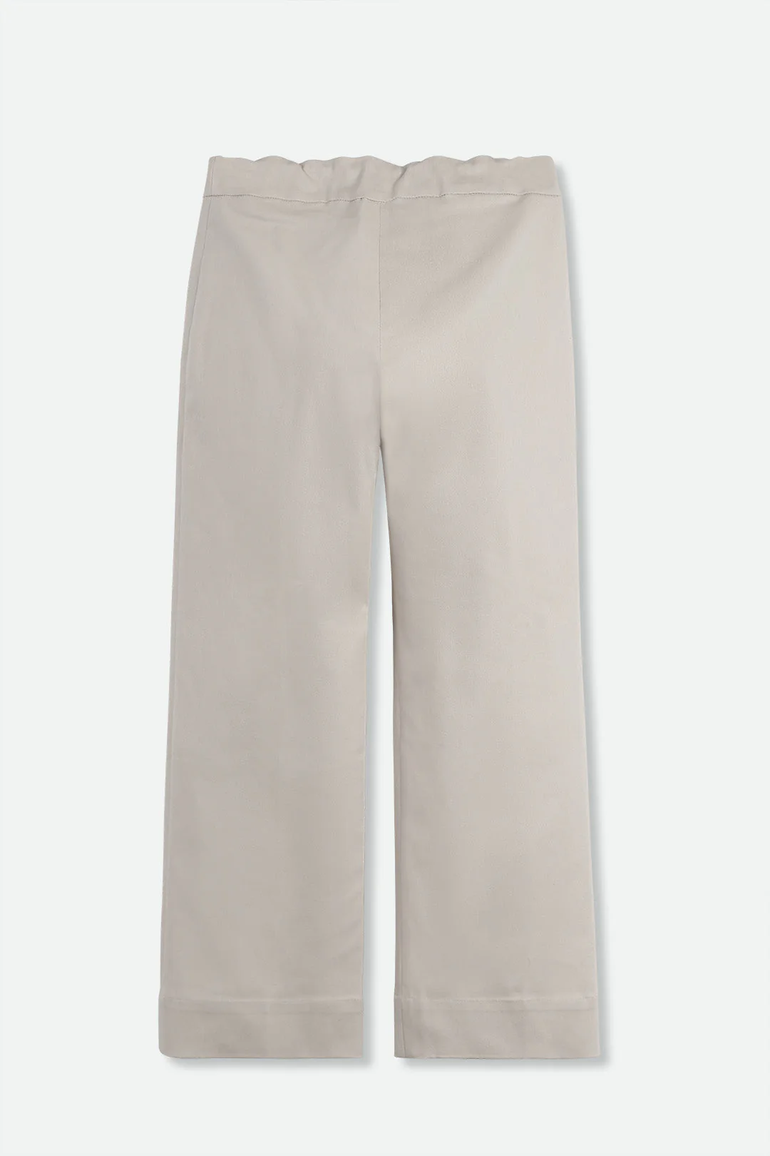 Terni Fitted Waist Crop Pant in Technical Cotton Stretch - Image 2