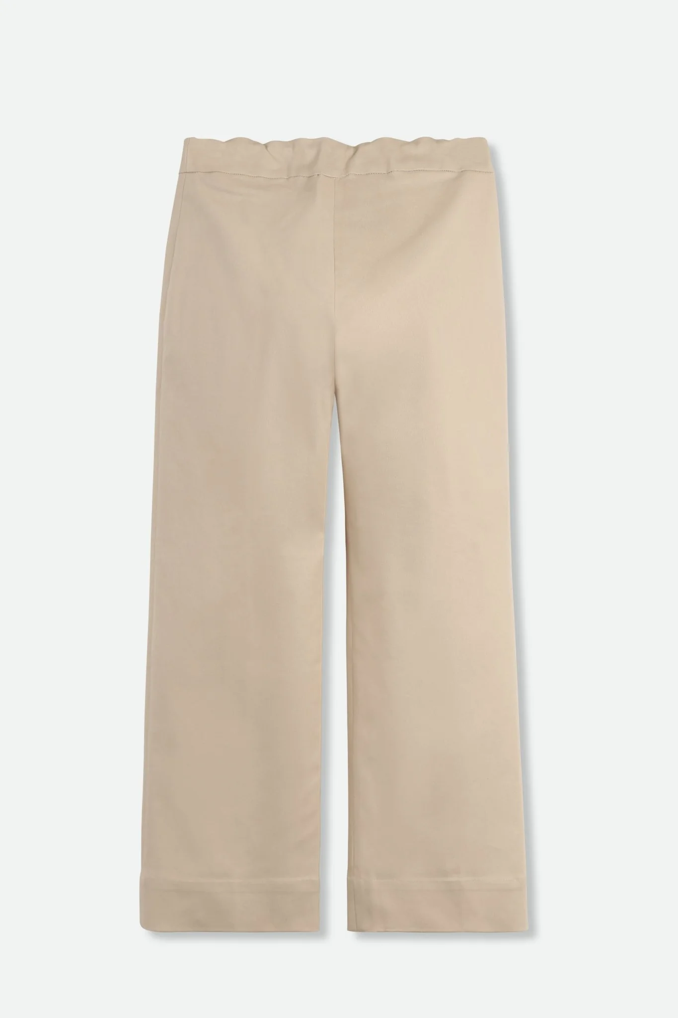 Terni Fitted Waist Crop Pant in Technical Cotton Stretch - Image 4
