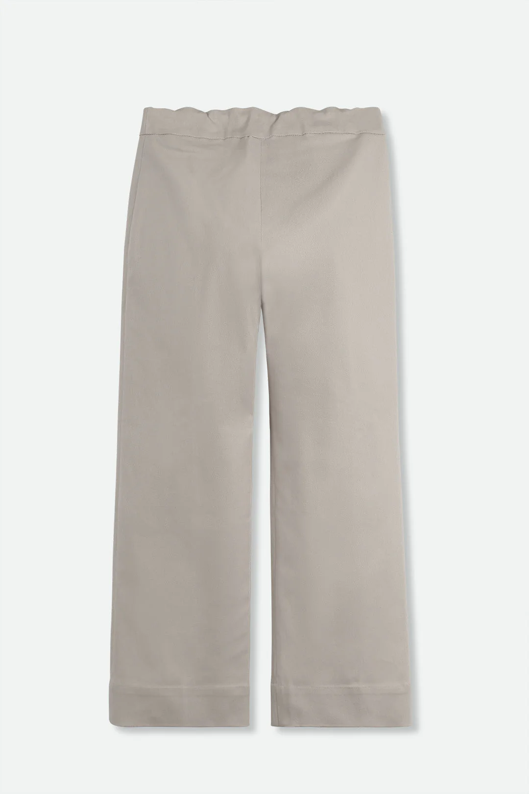 Terni Fitted Waist Crop Pant in Technical Cotton Stretch - Image 6