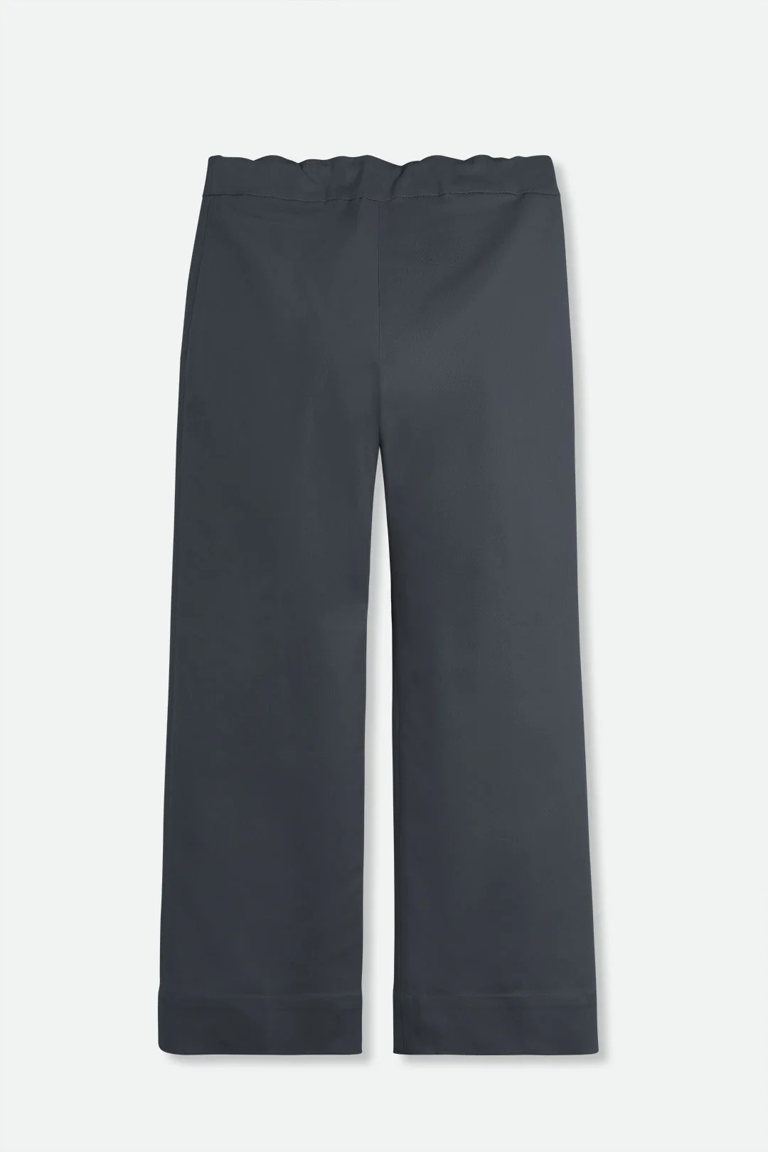 Terni Fitted Waist Crop Pant in Technical Cotton Stretch - Image 8