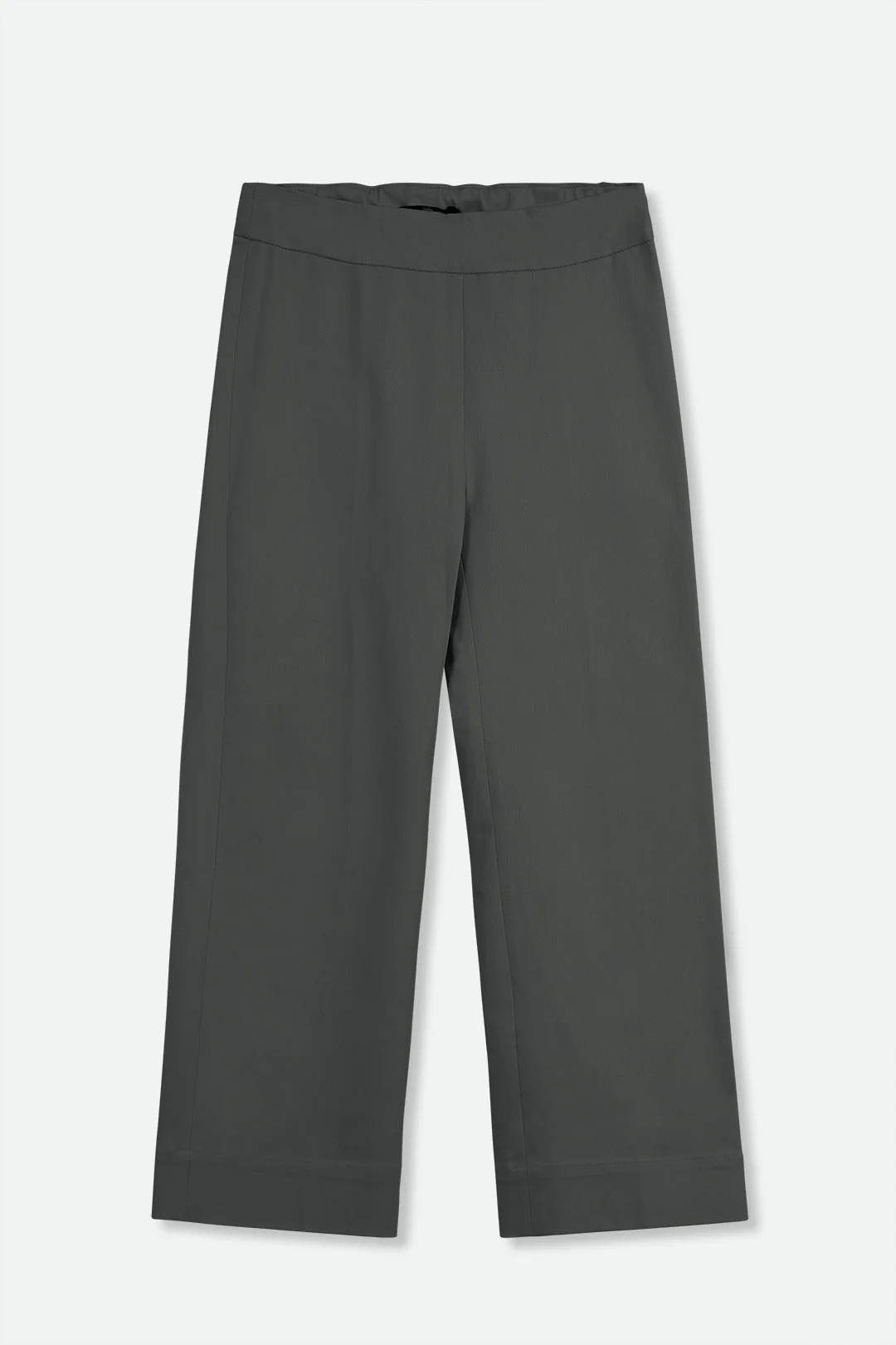 Terni Fitted Waist Crop Pant in Technical Cotton Stretch - Image 9