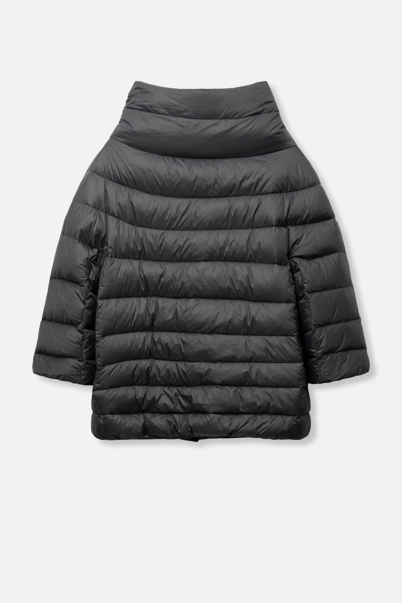 MONTAGE 3/4 SLEEVE FUNNEL NECK JACKET IN GOOSE DOWN - Image 2