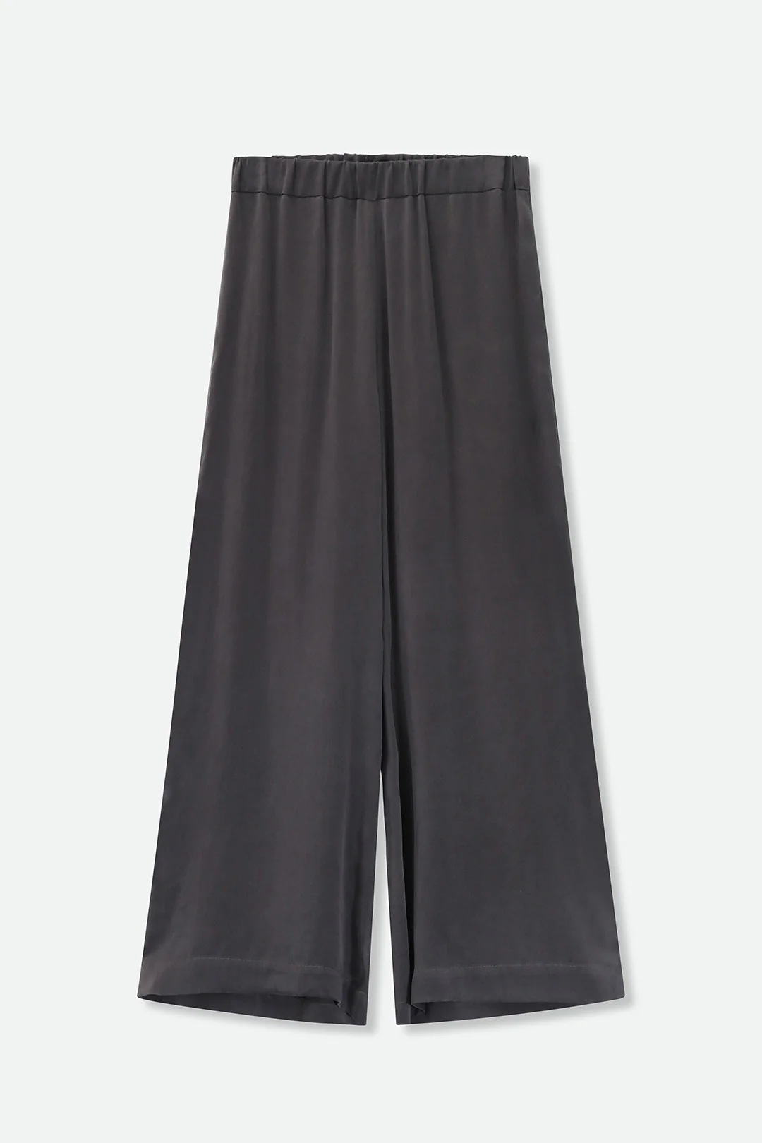 PALMETTO WIDE LEG PANT IN GARMENT-DYED SILK CHARMEUSE - Image 3