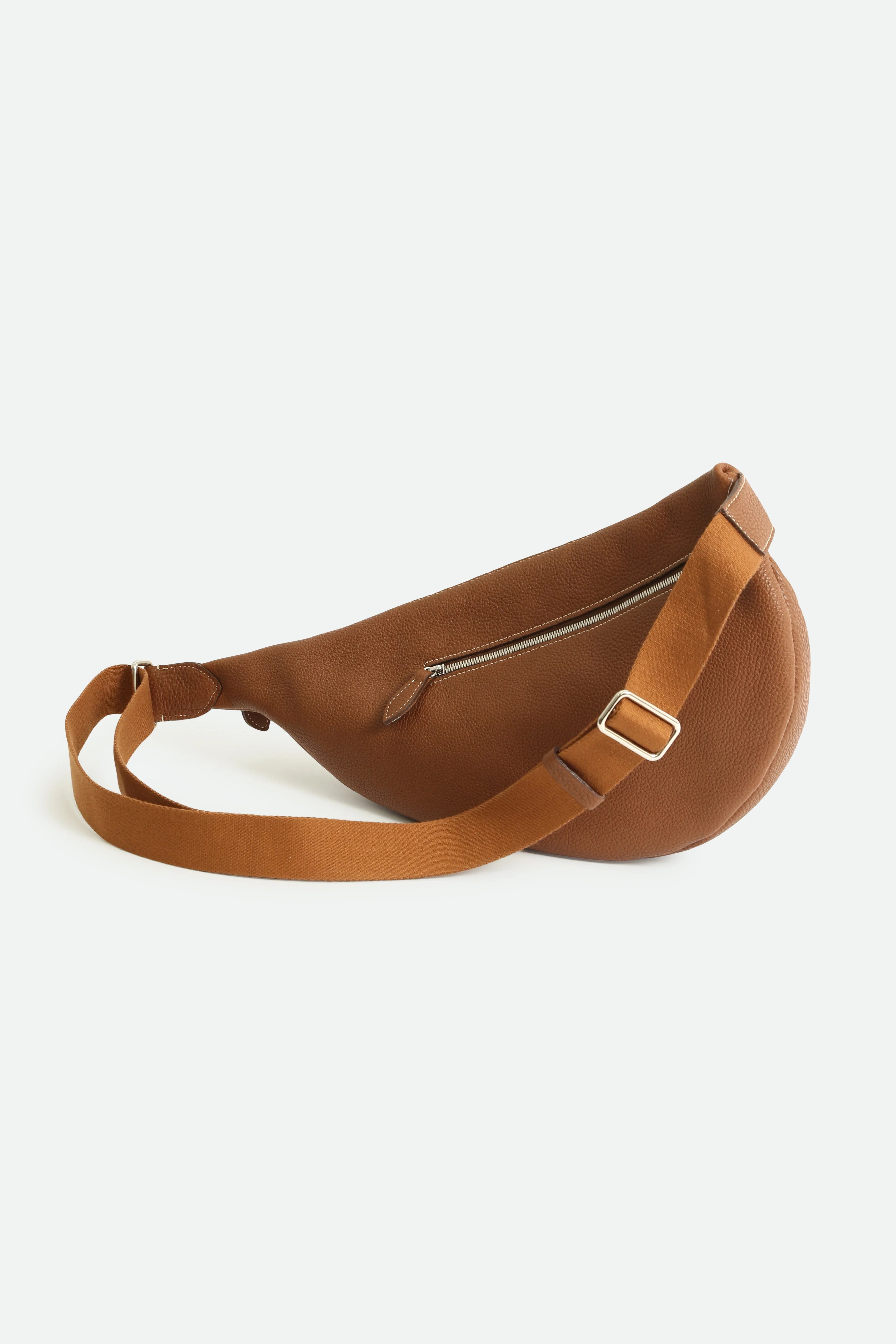 GEMMA ITALIAN LEATHER CROSSBODY NATURAL CUOIO - Image 3