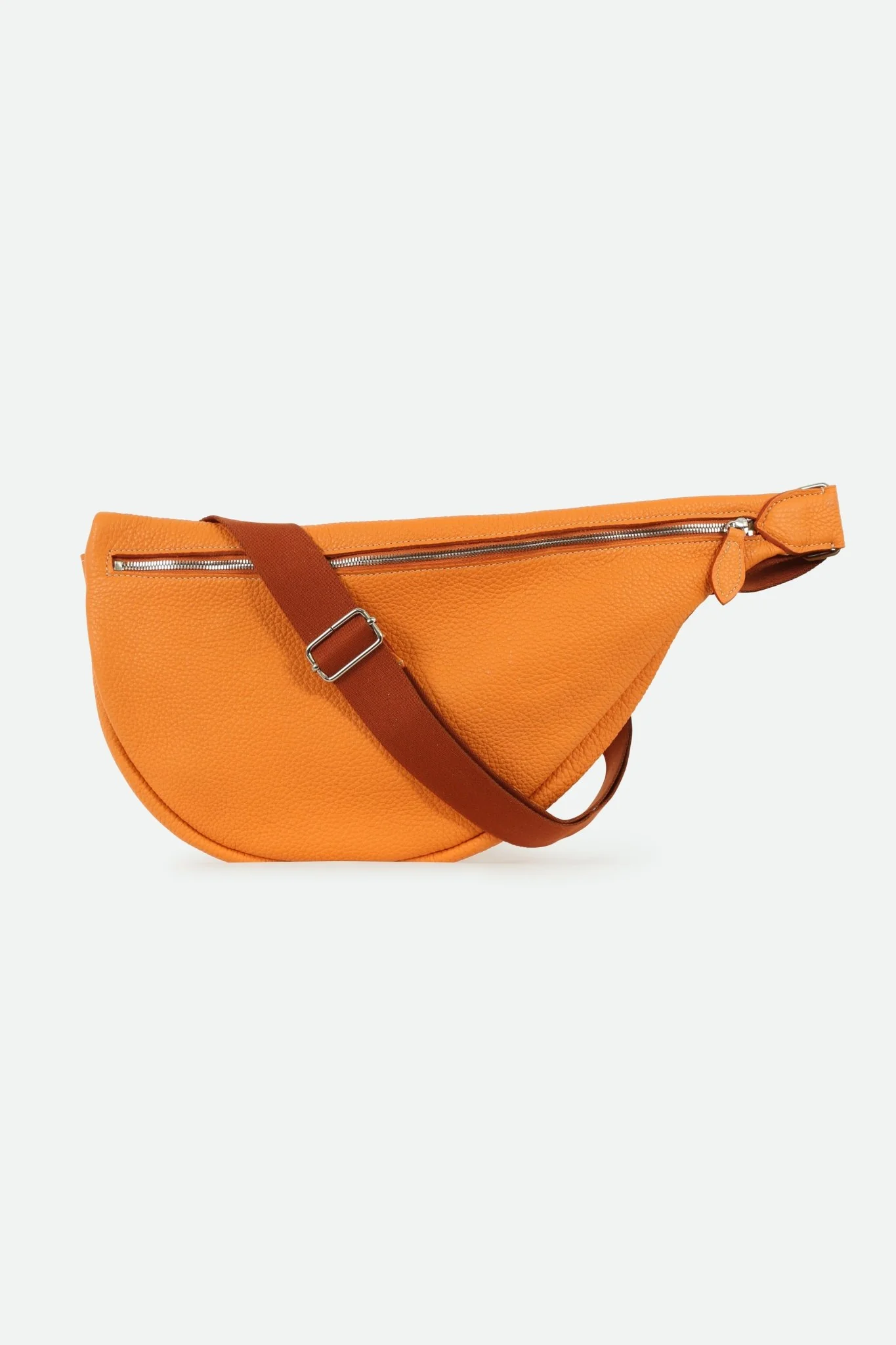 GEMMA ITALIAN LEATHER CROSSBODY ORANGE - Image 5
