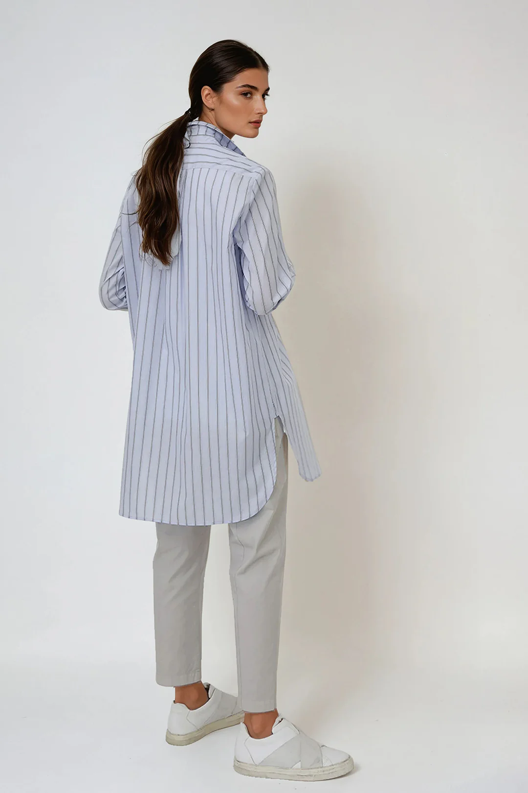 GRETTA SHIRT IN 100% ITALIAN COTTON - Image 2