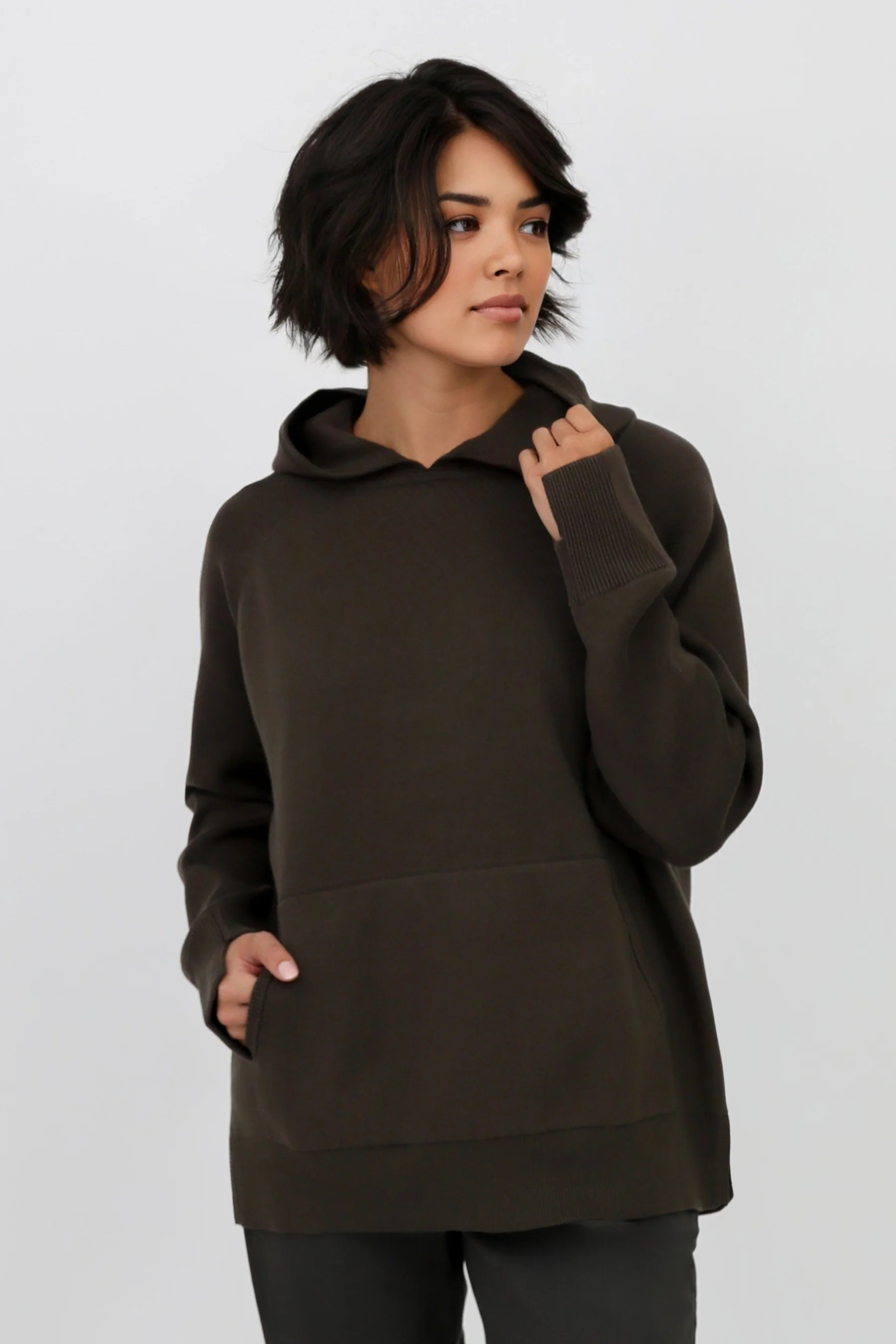 HARMONY HOODIE IN ITALIAN COTTON - Image 6