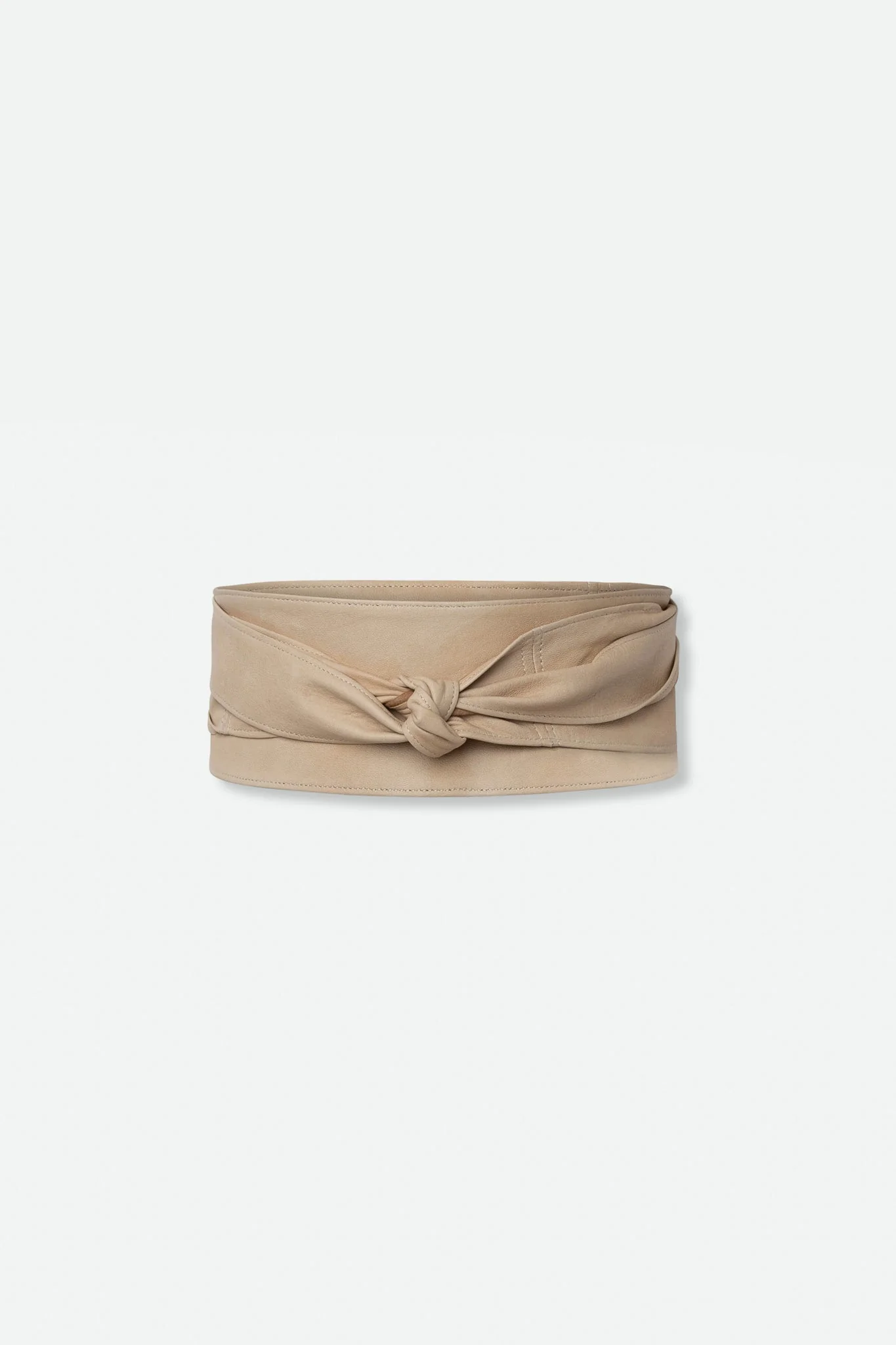 FELISIO LONG ITALIAN LEATHER WRAP BELT - Image 8