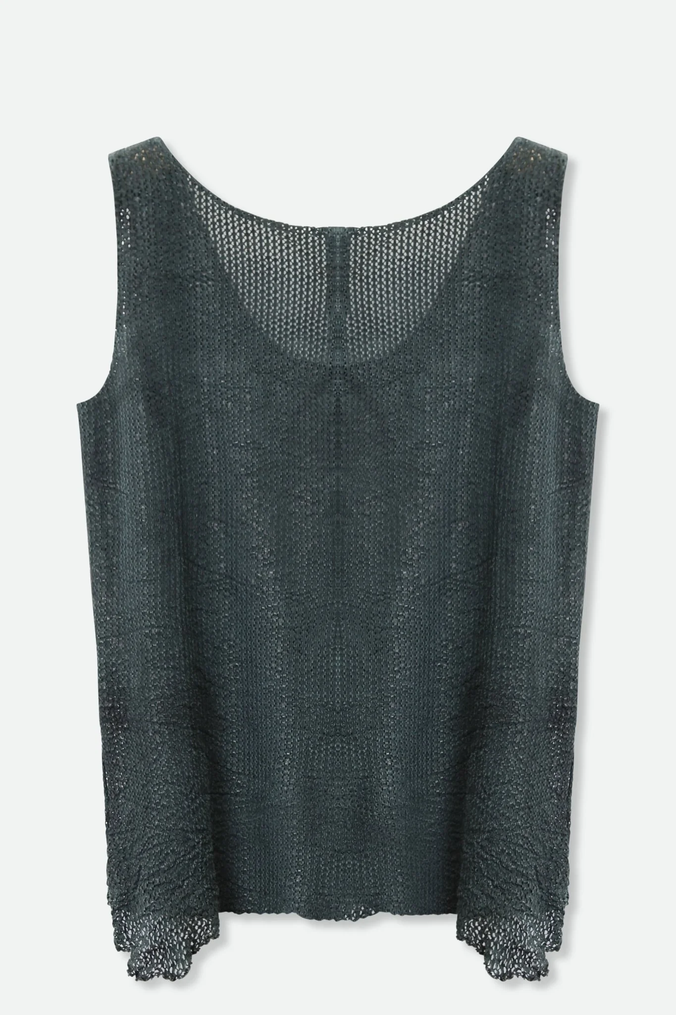 KYA PERFORATED LEATHER TANK TOP - Image 2