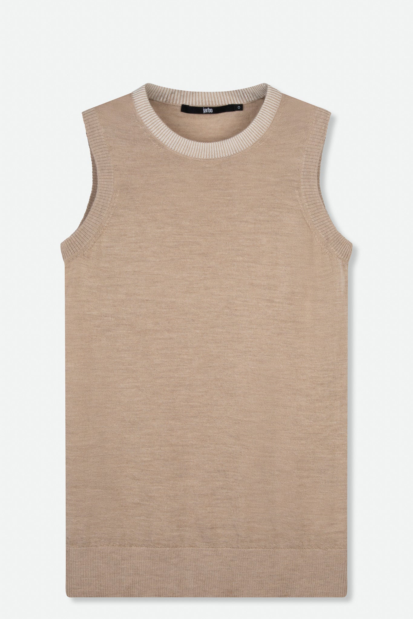 BRIELLE SLEEVELESS TANK IN FINE GAUGE CASHMERE - Image 5