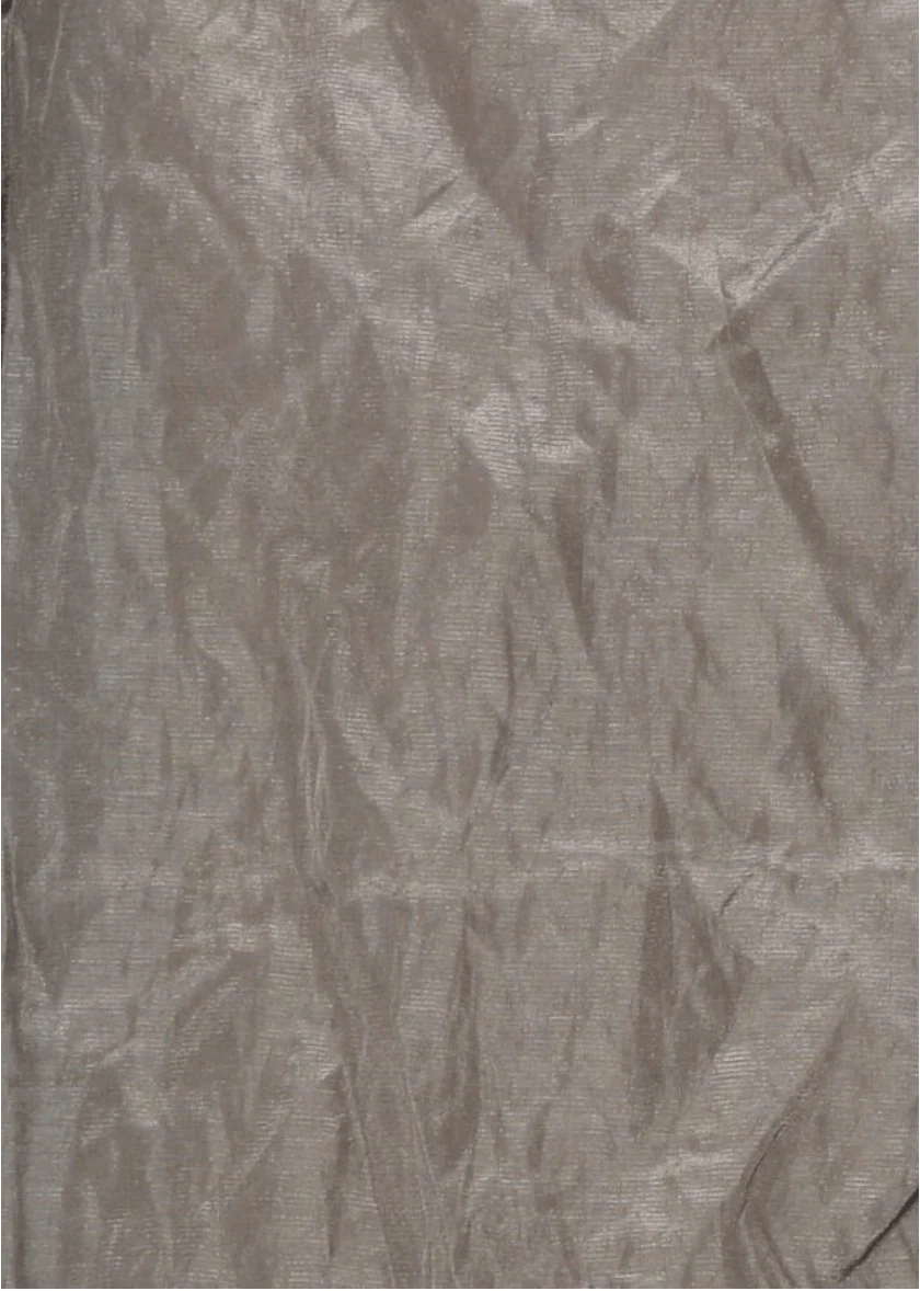 CRINKLE SLEEVELESS TOP IN COTTON SILK BLEND - Image 2