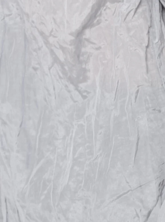 CRINKLE SLEEVELESS TOP IN COTTON SILK BLEND - Image 3
