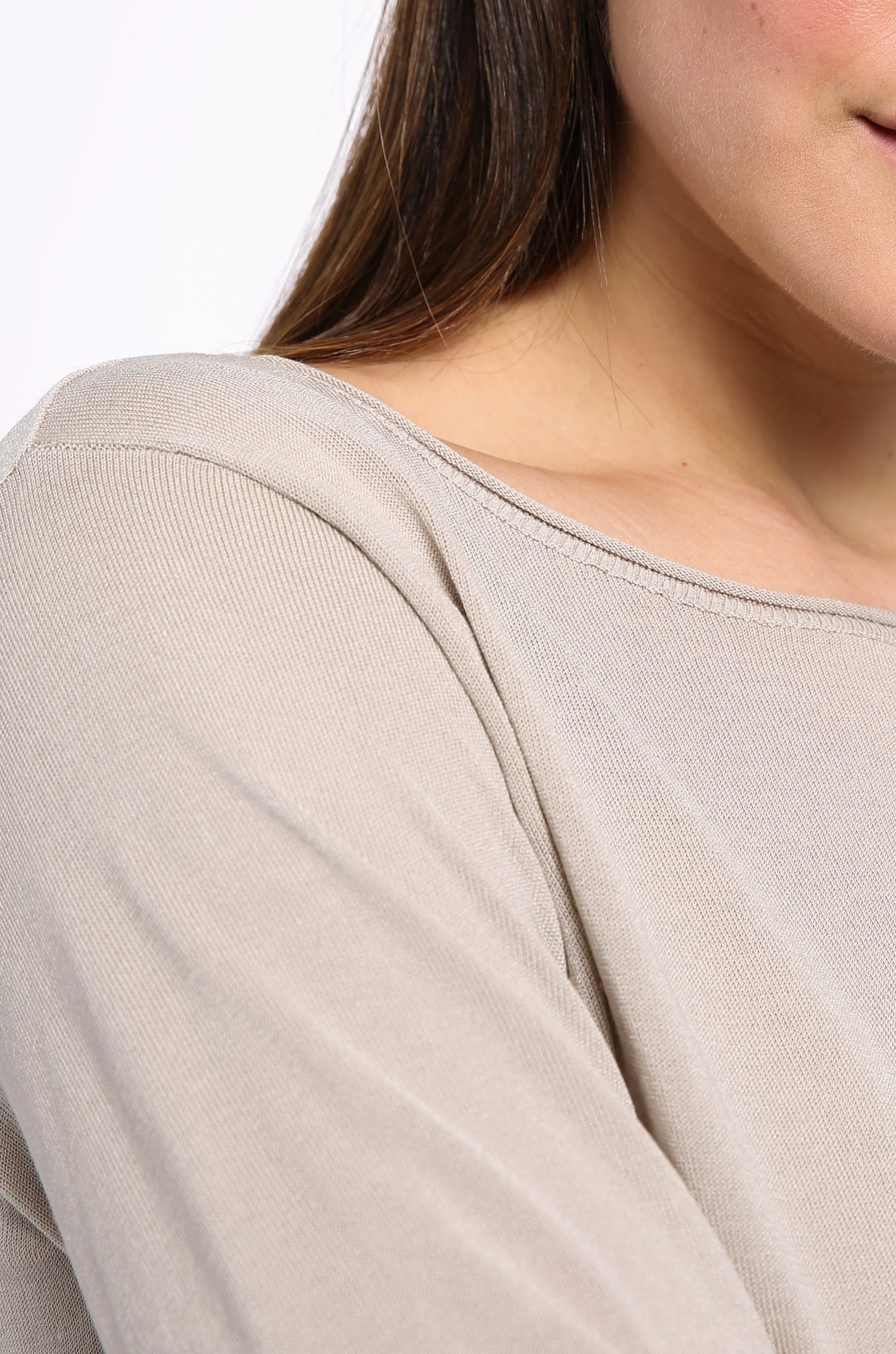 BOYFRIEND BOATNECK PULLOVER IN HIGH TWIST COTTON - Image 3
