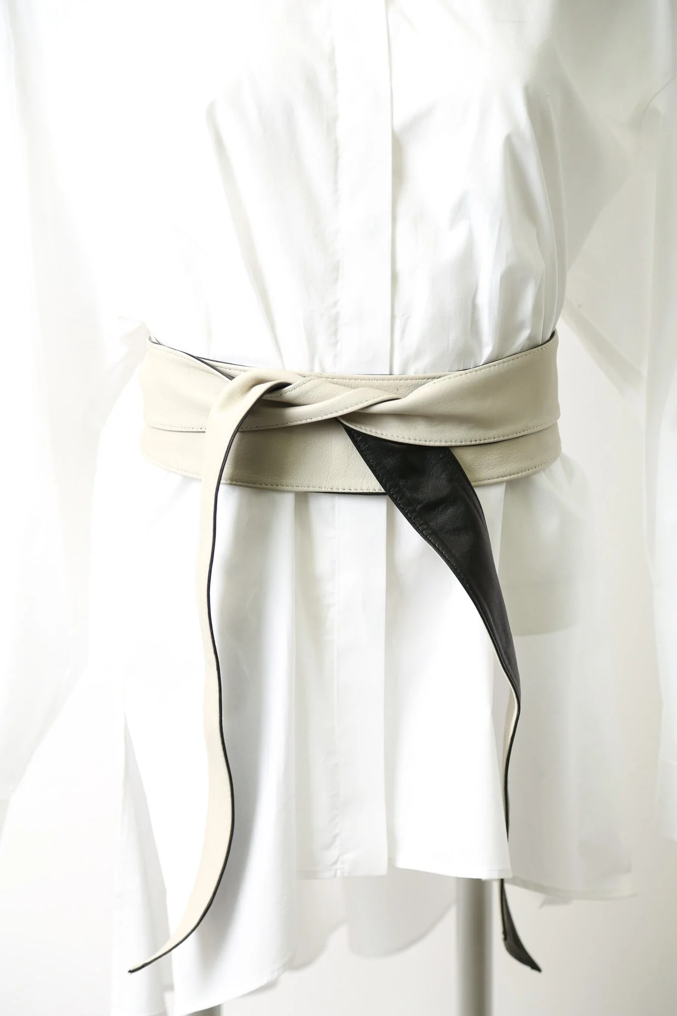 MATINO KIMONO BELT IN LEATHER OR SUEDE - Image 11