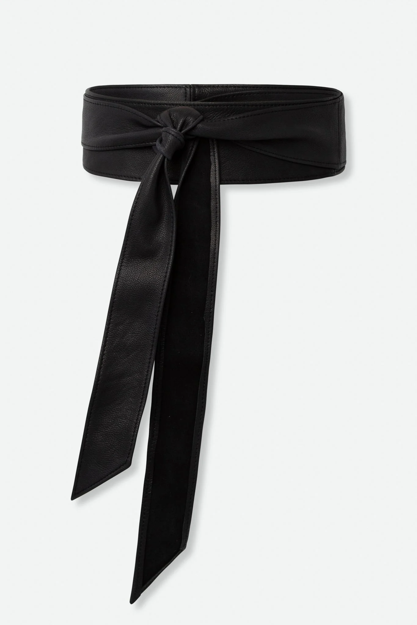 MATINO KIMONO BELT IN LEATHER OR SUEDE - Image 7