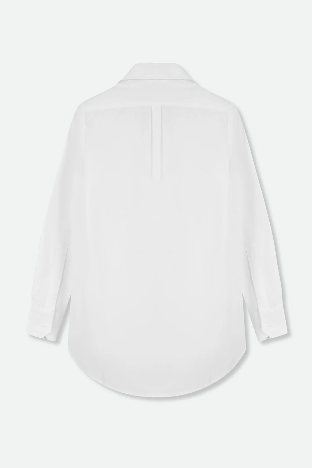 RAGUSA ROUNDED COLLARED SHIRT IN COTTON STRETCH - Image 5