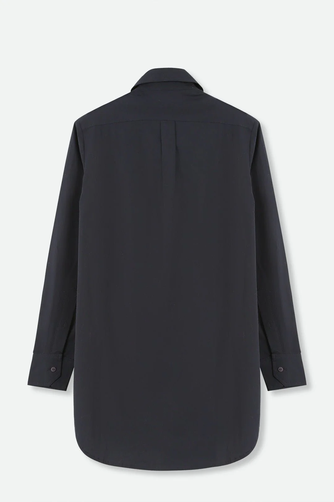 RAGUSA ROUNDED COLLARED SHIRT IN COTTON STRETCH - Image 9