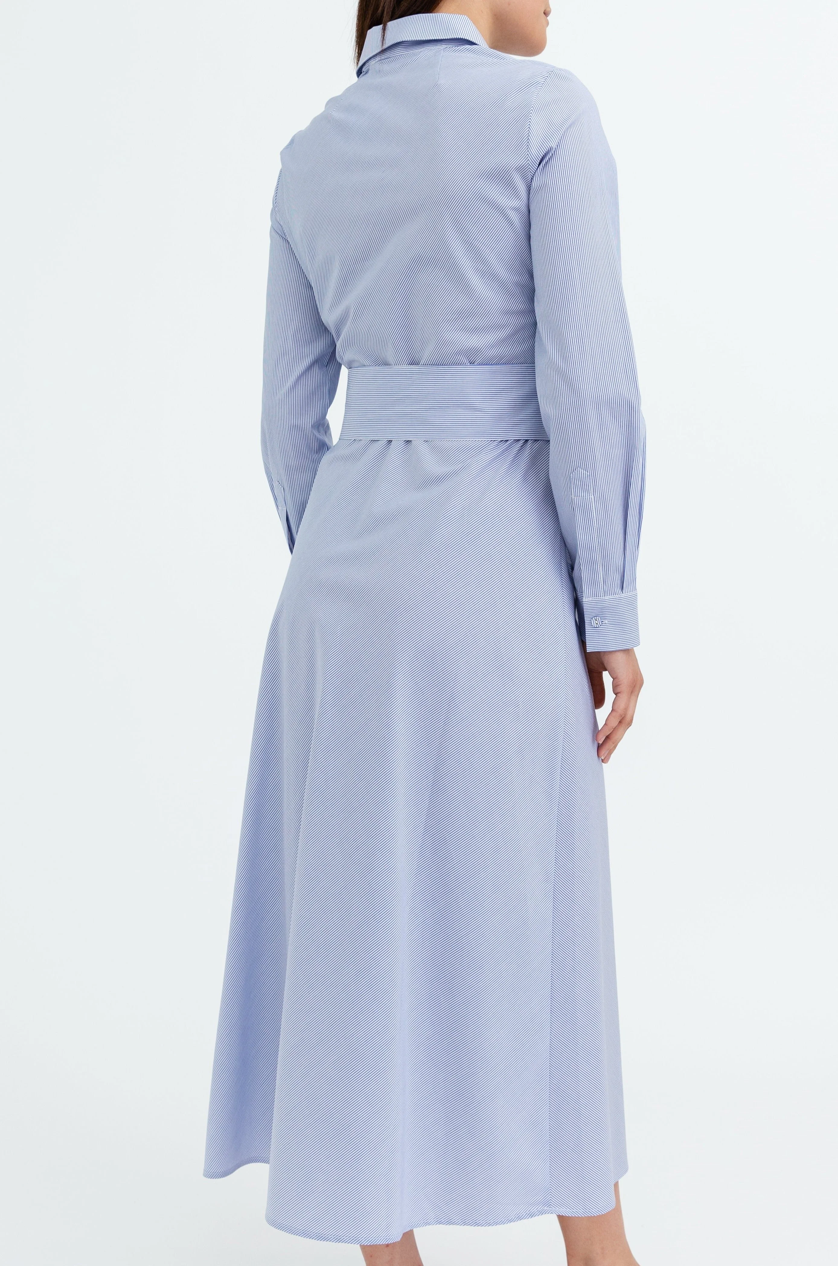 CECE DRESS IN ITALIAN STRETCH COTTON - Image 5