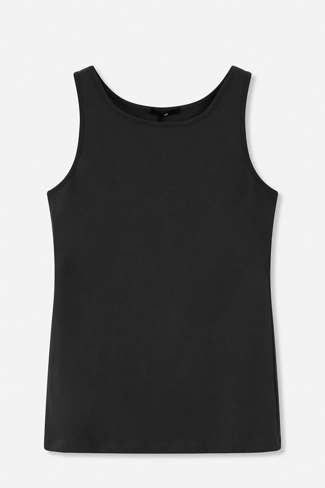 BOATNECK TANK IN PIMA COTTON STRETCH