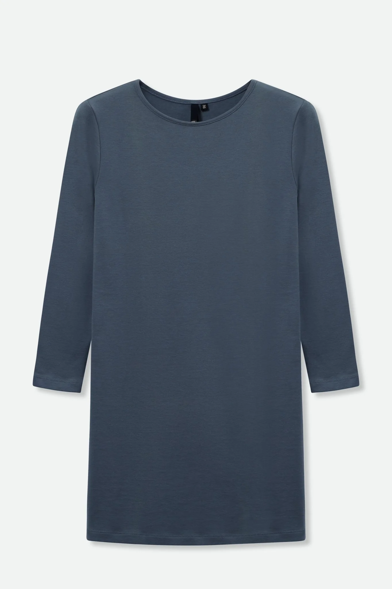 BATEAU TUNIC 3/4 LENGTH SLEEVES IN PIMA COTTON STRETCH