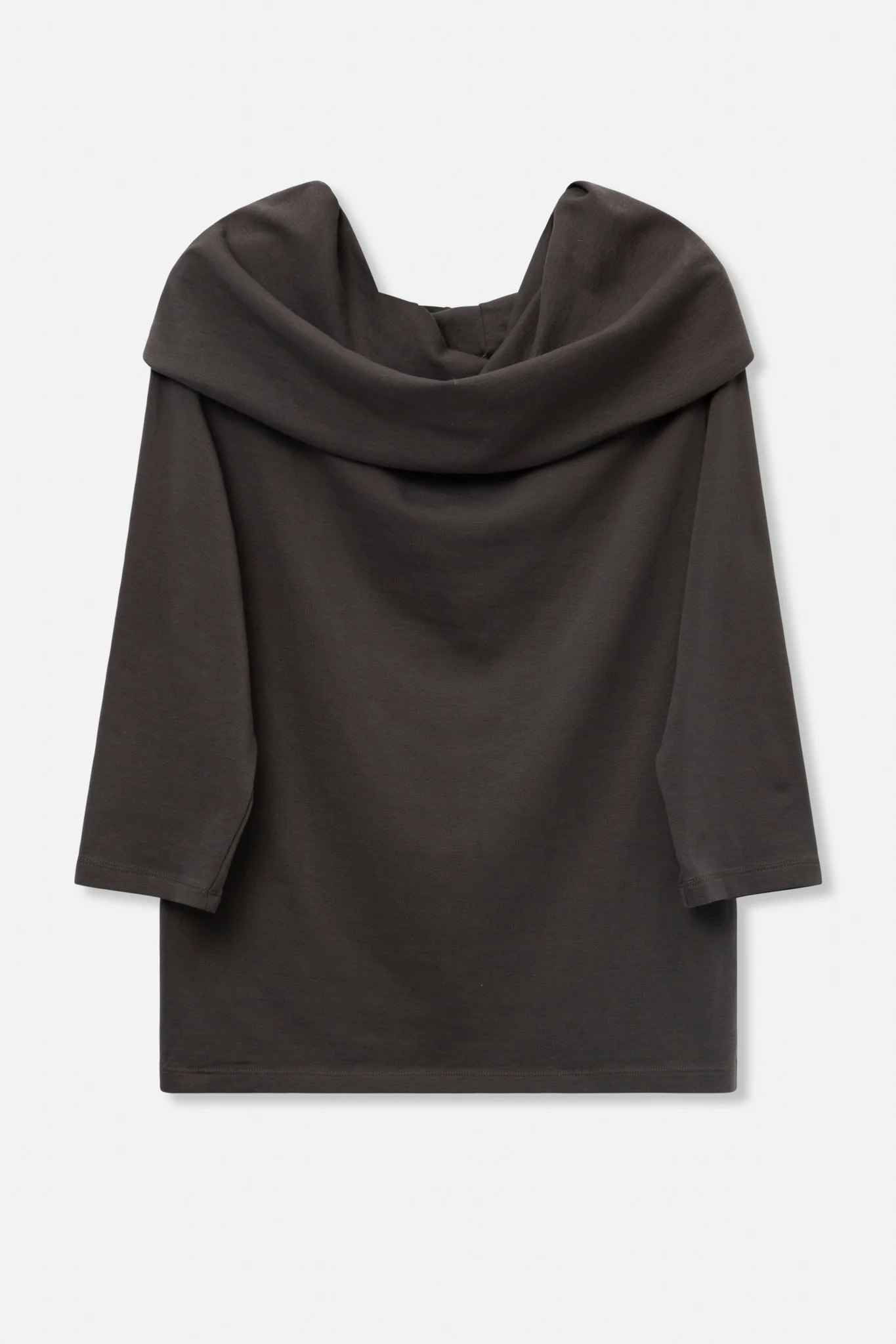 COWL SHOULDER TOP IN PIMA COTTON STRETCH - Image 3