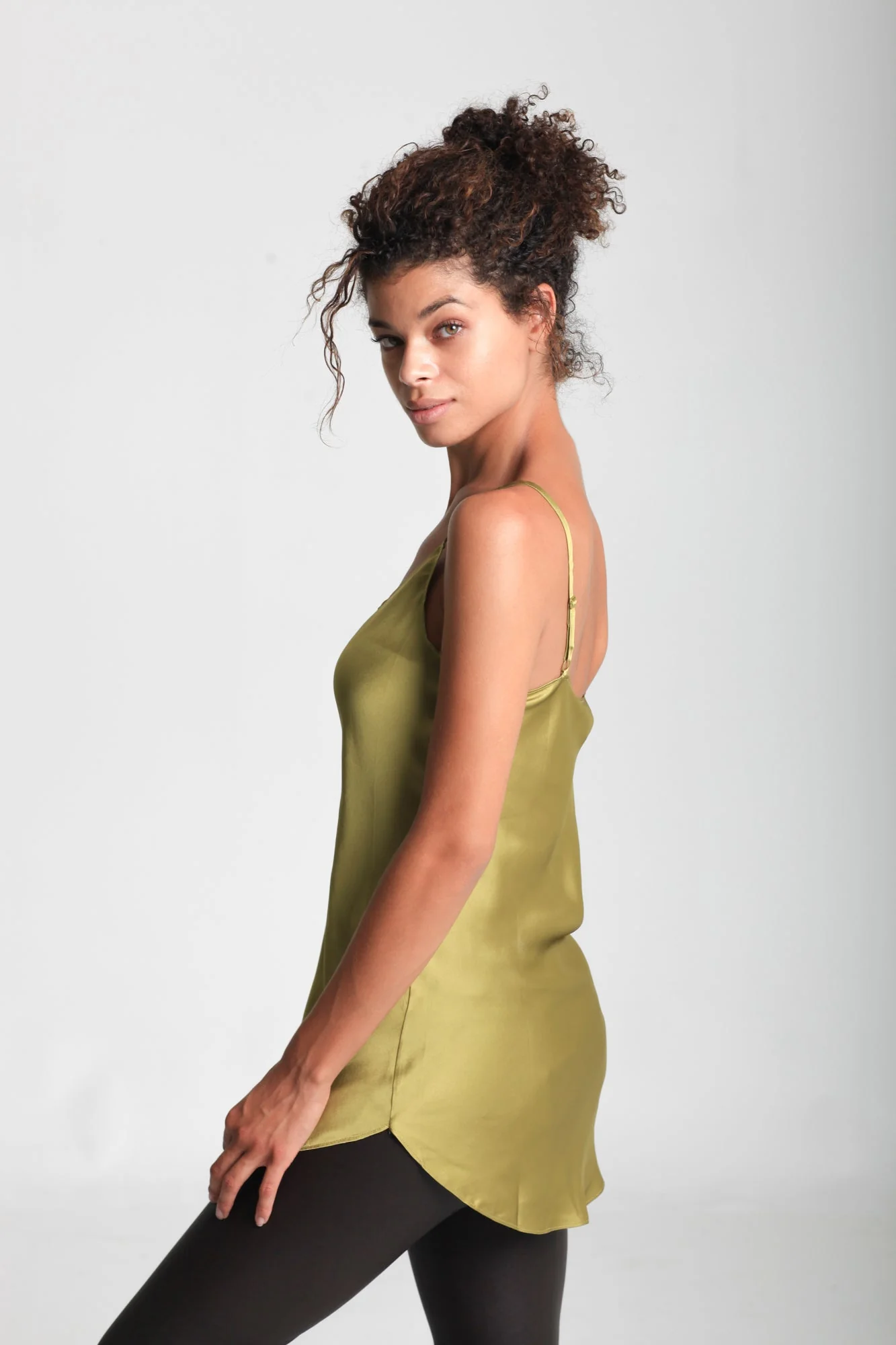 CECELIA CAMI IN STRETCH SILK - Image 6