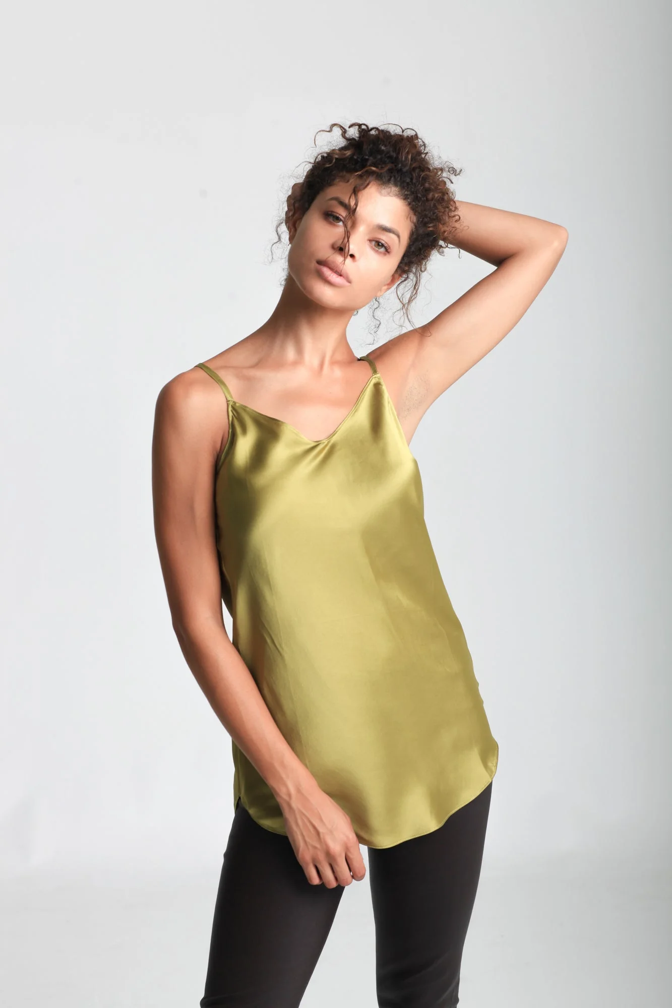 CECELIA CAMI IN STRETCH SILK - Image 7