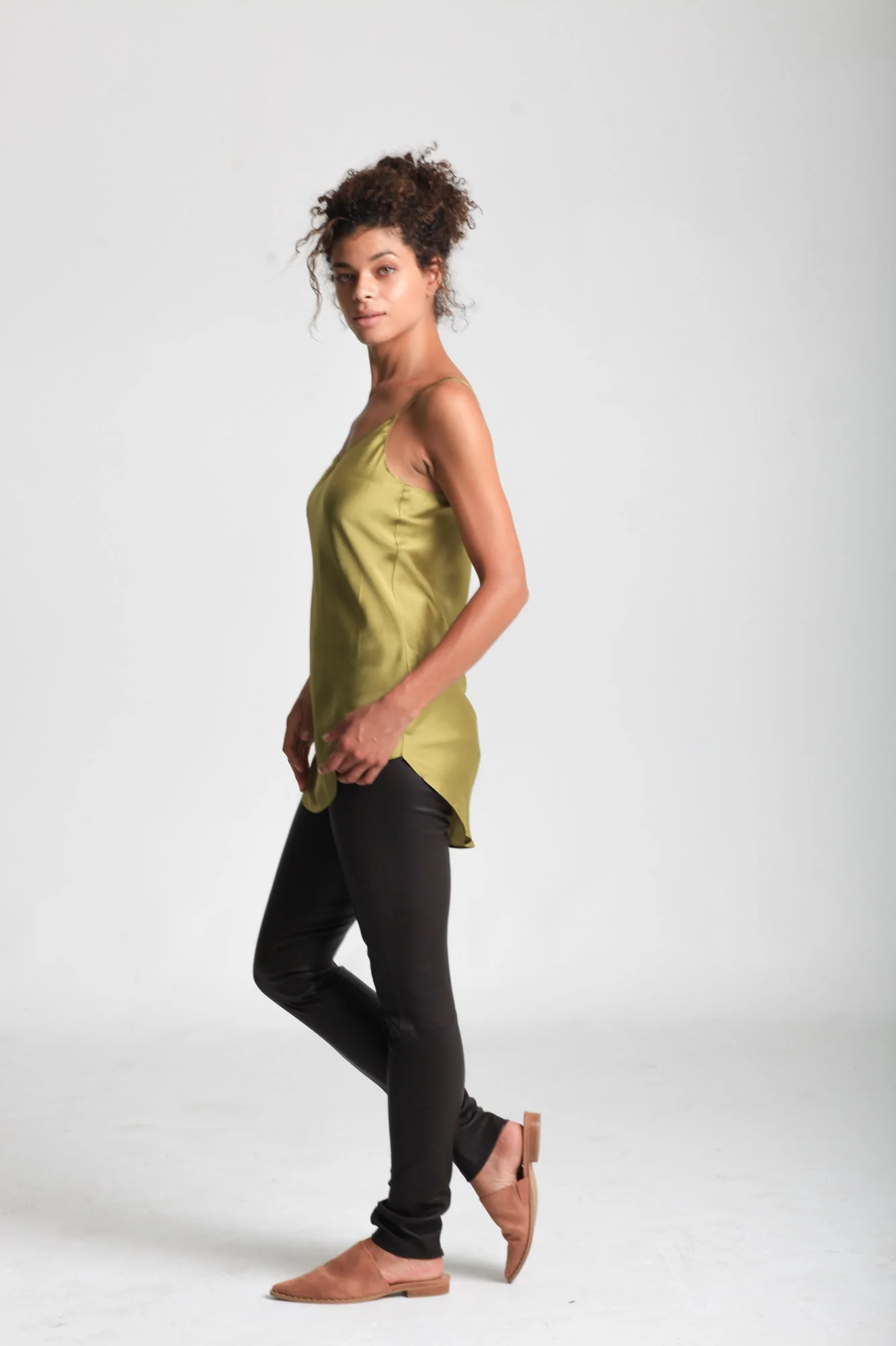 CECELIA CAMI IN STRETCH SILK - Image 8