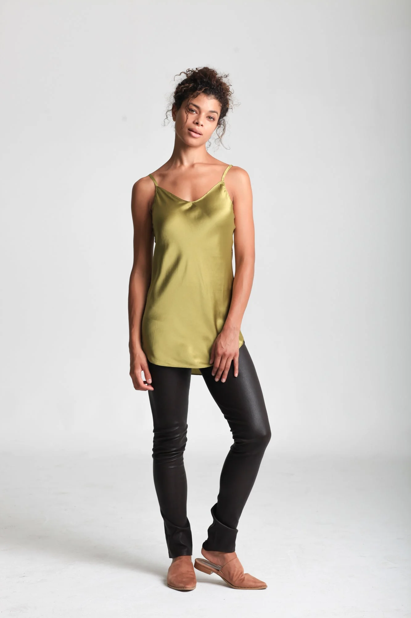 CECELIA CAMI IN STRETCH SILK - Image 9