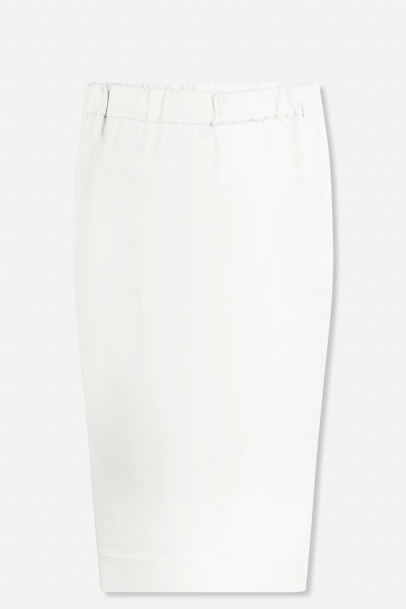 PISA LONG KICK PLEAT SKIRT IN STRETCH DENIM - Image 11