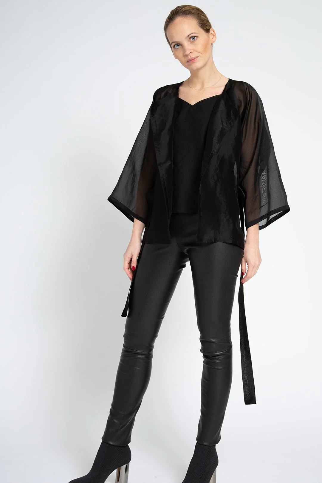 KIMONO JACKET IN ORGANZA - Image 5