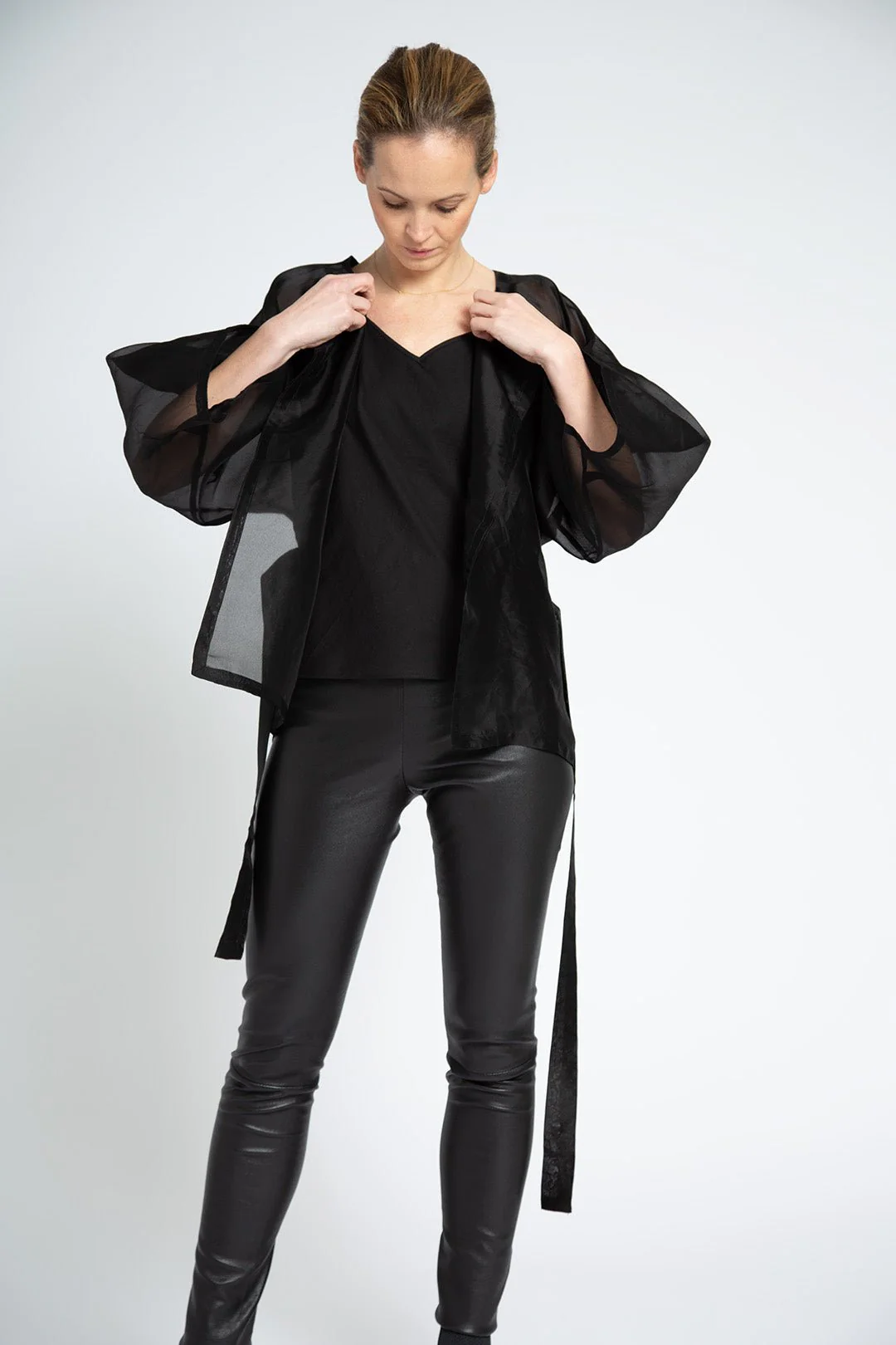 KIMONO JACKET IN ORGANZA - Image 6
